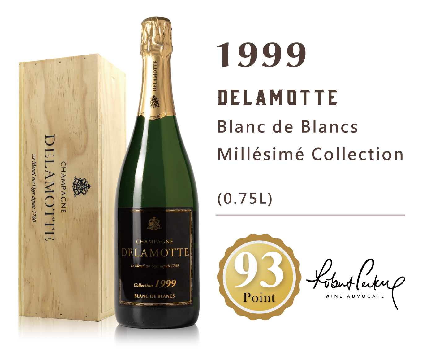 Vintage 1999 : Delamotte PK Salon 德樂夢香檳&沙龍香檳的故事 Vintage 1999 : Delamotte PK Salon 德樂夢香檳&沙龍香檳的故事