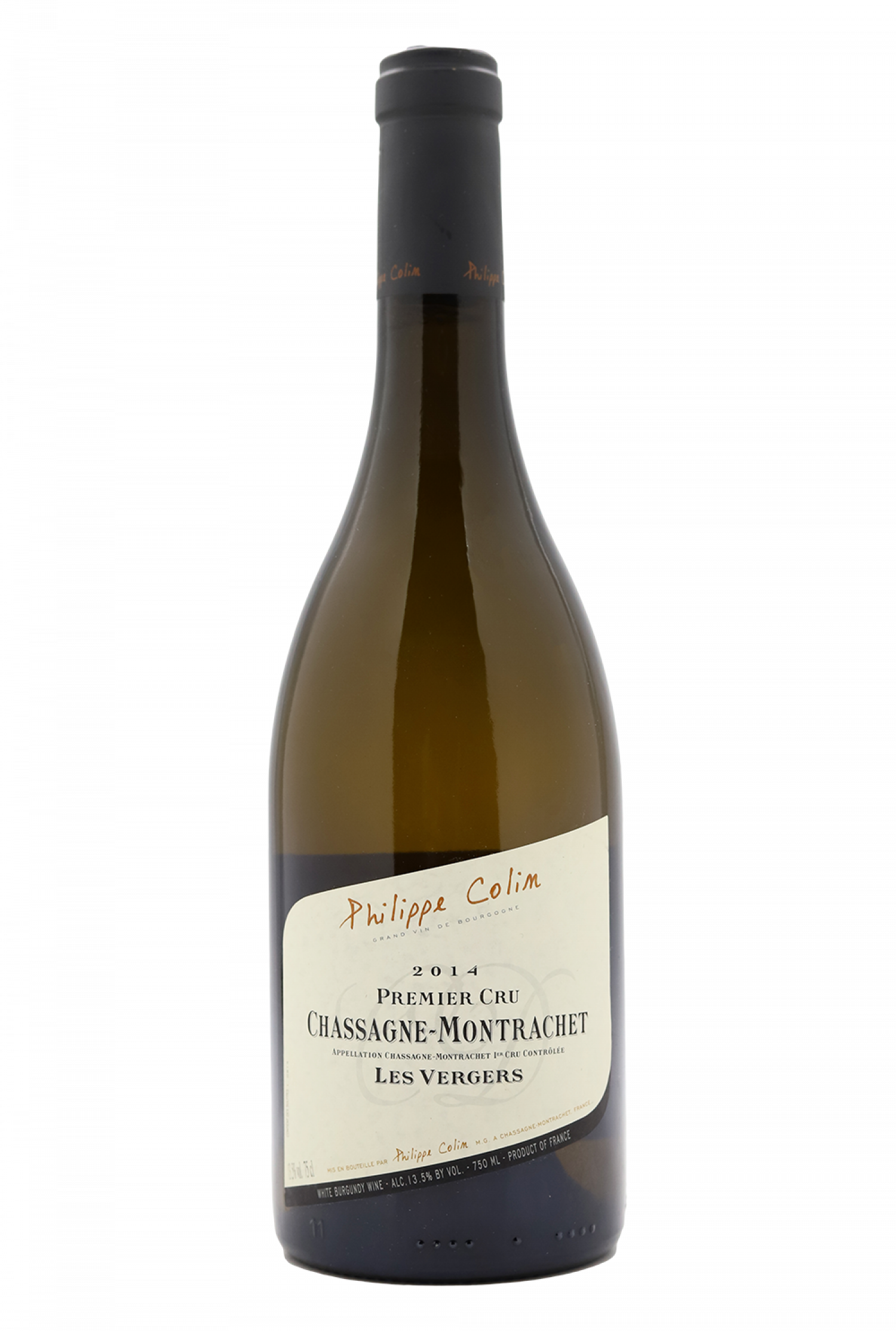2014 Domaine Philippe Colin Chassagne-Montrachet 1er Cru Les Vergers Blanc