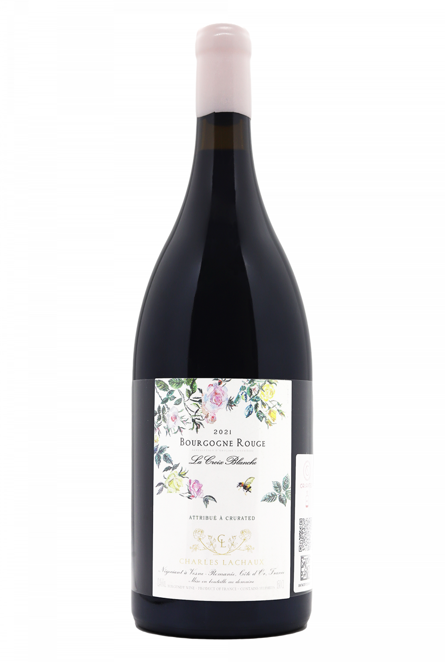 2021 Charles Lachaux Bourgogne La Croix Blanche Rouge Magnum