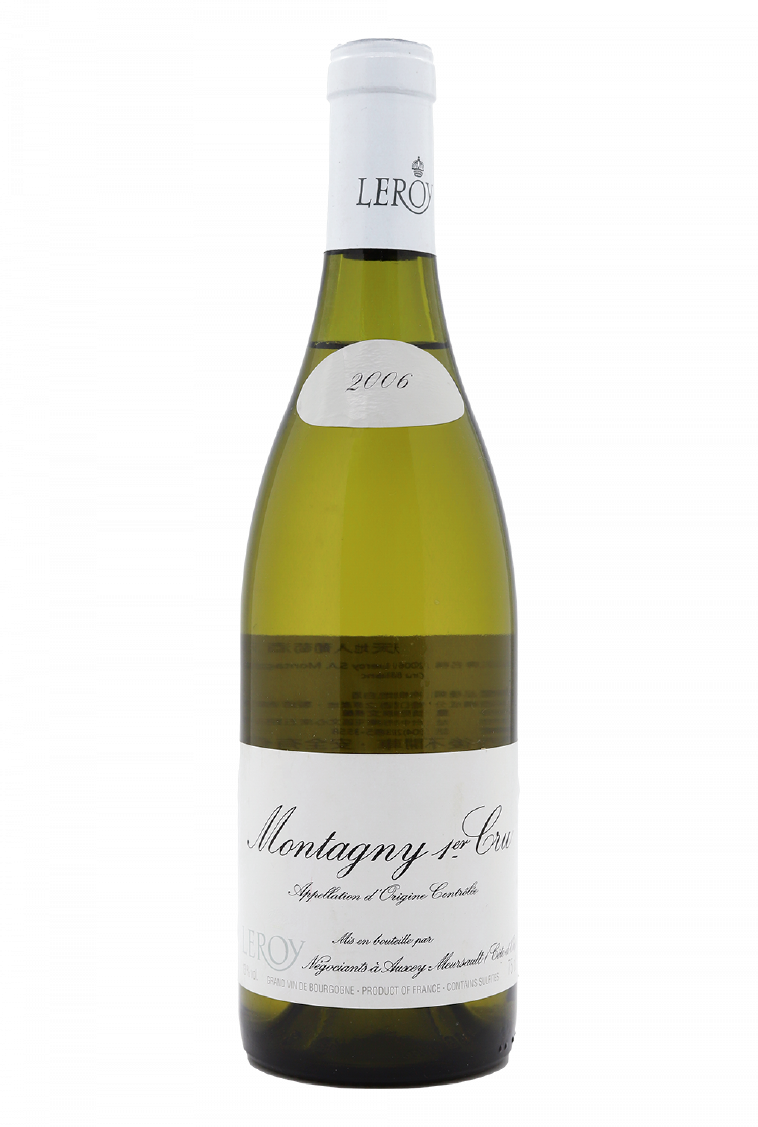 2006 Leroy S.A. Montagny 1er Cru Blanc