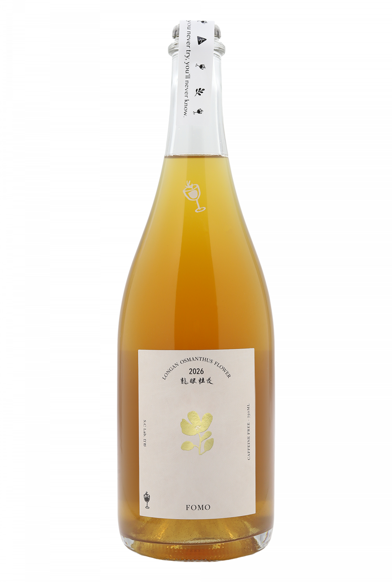 S.C Lab 仃杉實驗室Teazzy.2 Fomo 龍眼桂花氣泡茶
