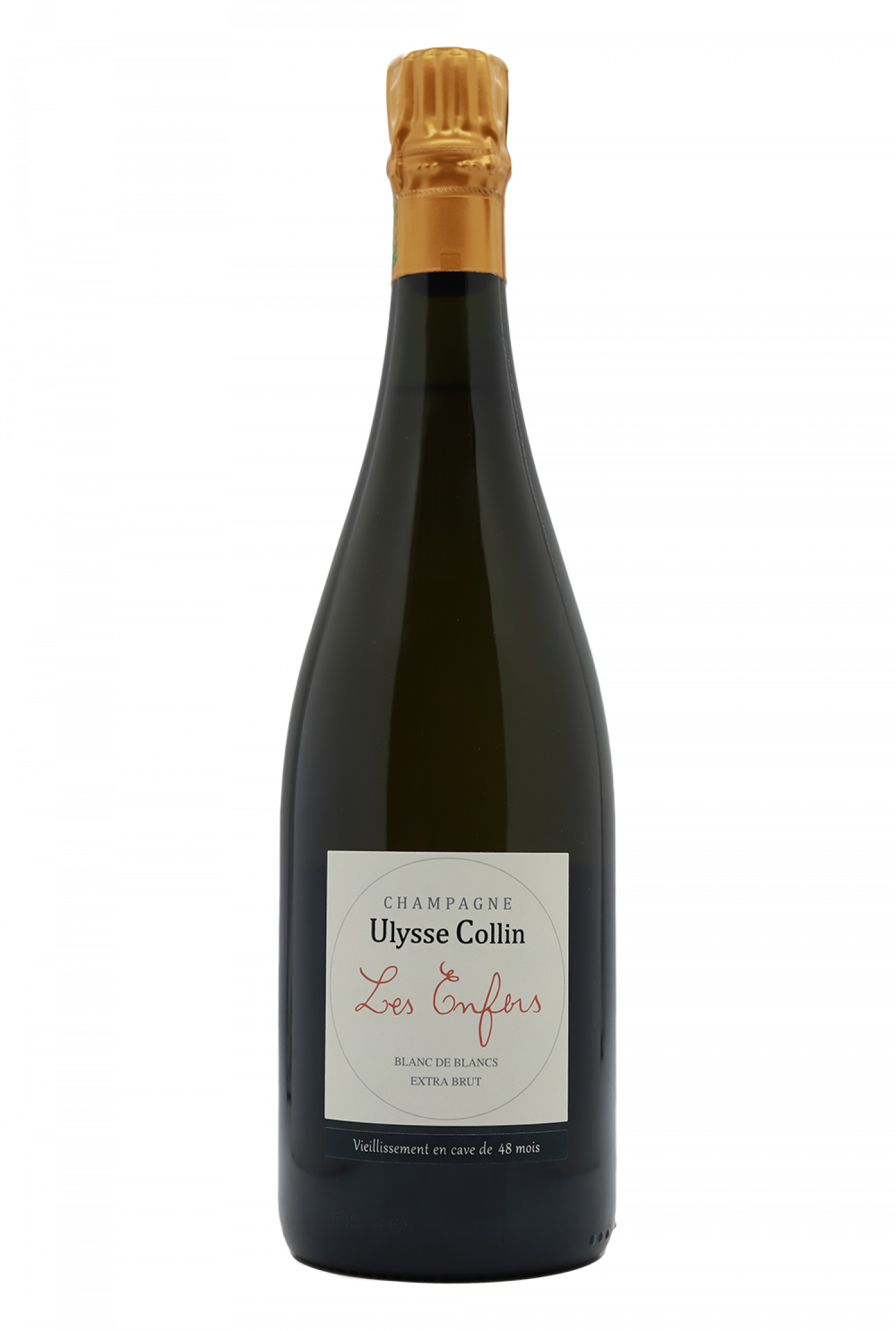 NV Ulysse Collin Les Enfers Blanc de Blancs Extra Brut Base 2015-48(Deg:2020/03)