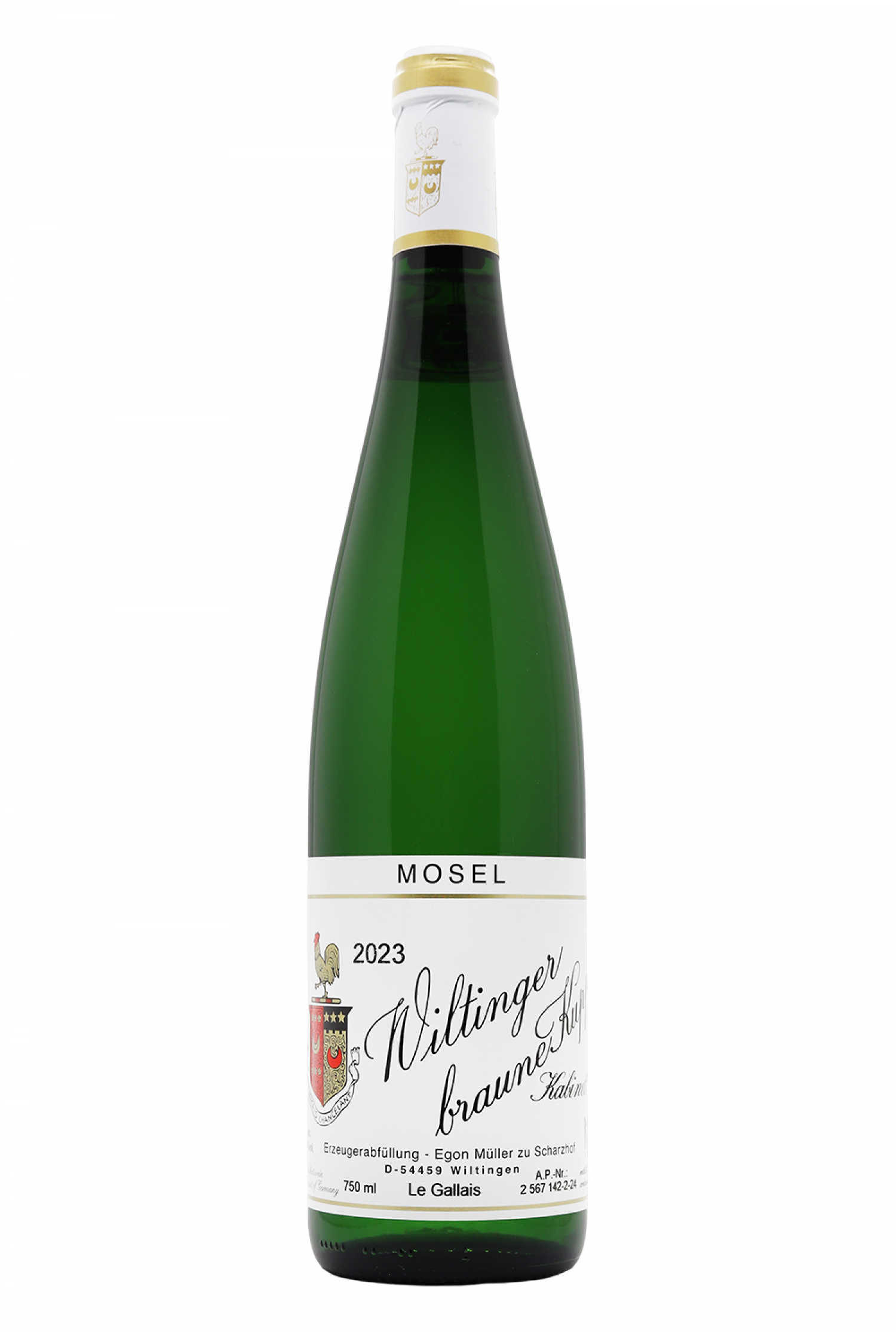 2023 Egon Muller Le Gallais Wiltinger Braune Kupp Riesling Kabinett Mosel