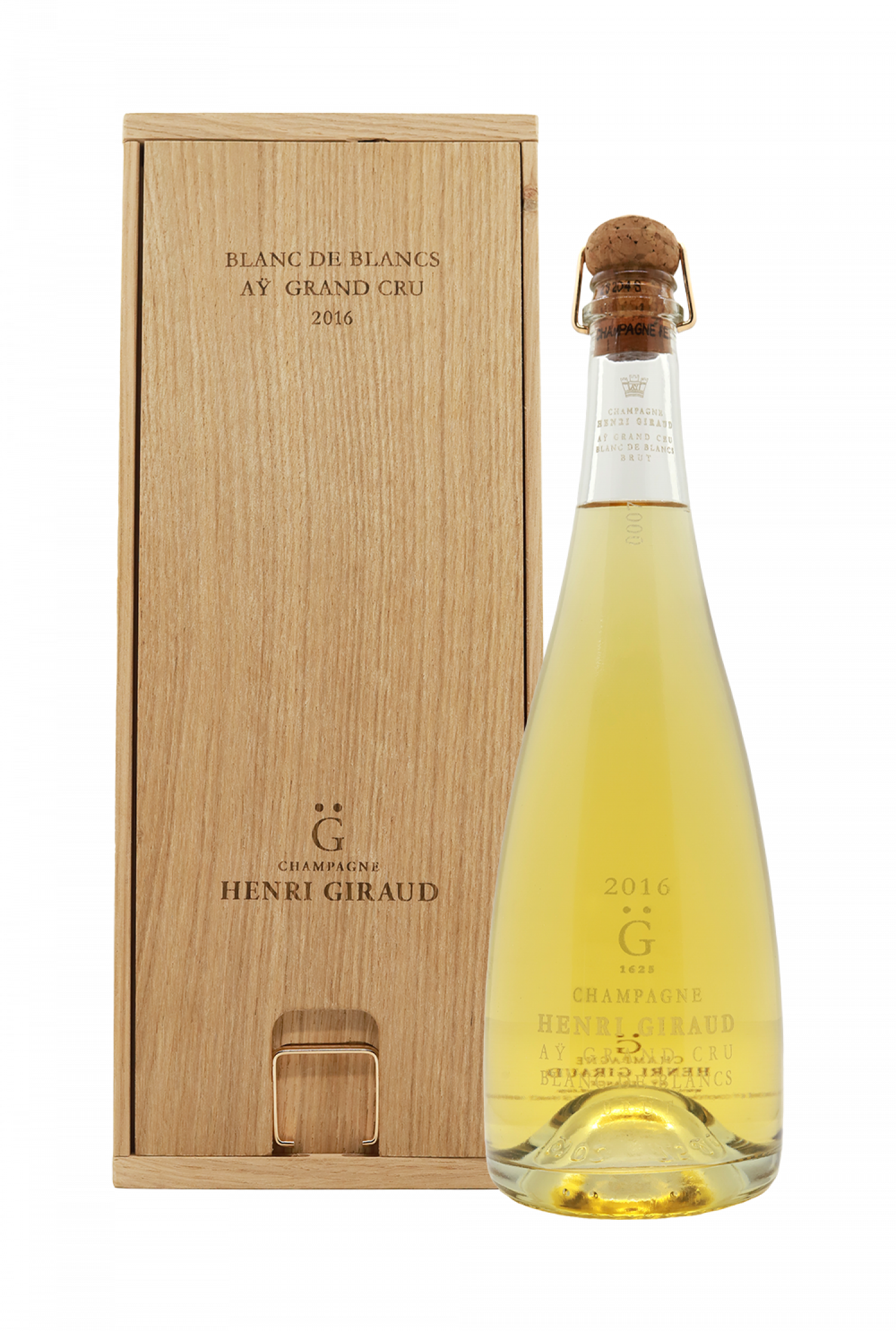 2016 Henri Giraud Fut de Chene Blanc de Blancs Ay Grand Cru Brut Gift Box