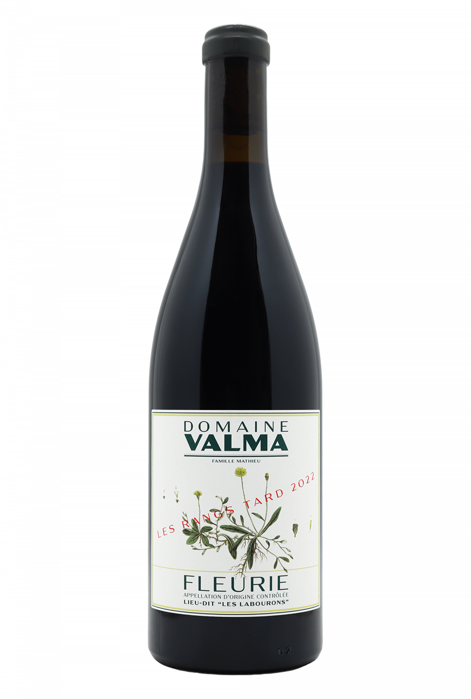 2022 Domaine Valma Fleurie Les Labourons Les Rangs Tard Rouge