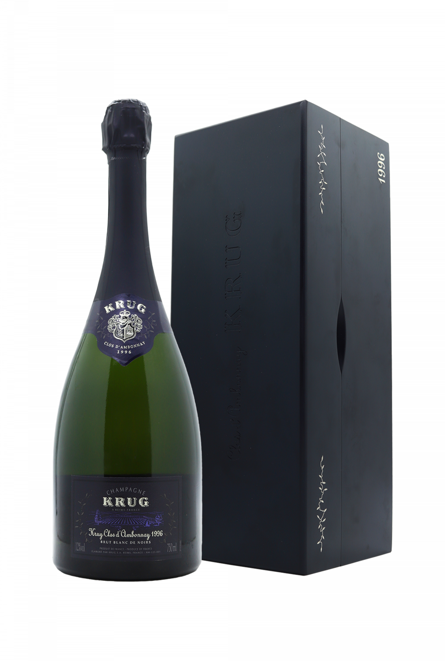 1996 Krug Clos d′Ambonnay Blanc de Noirs Brut Gift Box