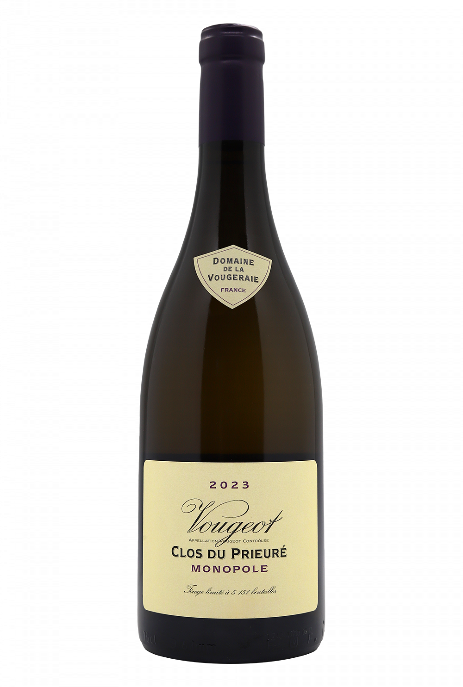 2023 Domaine de la Vougeraie Vougeot Clos du Prieure Monopole Blanc