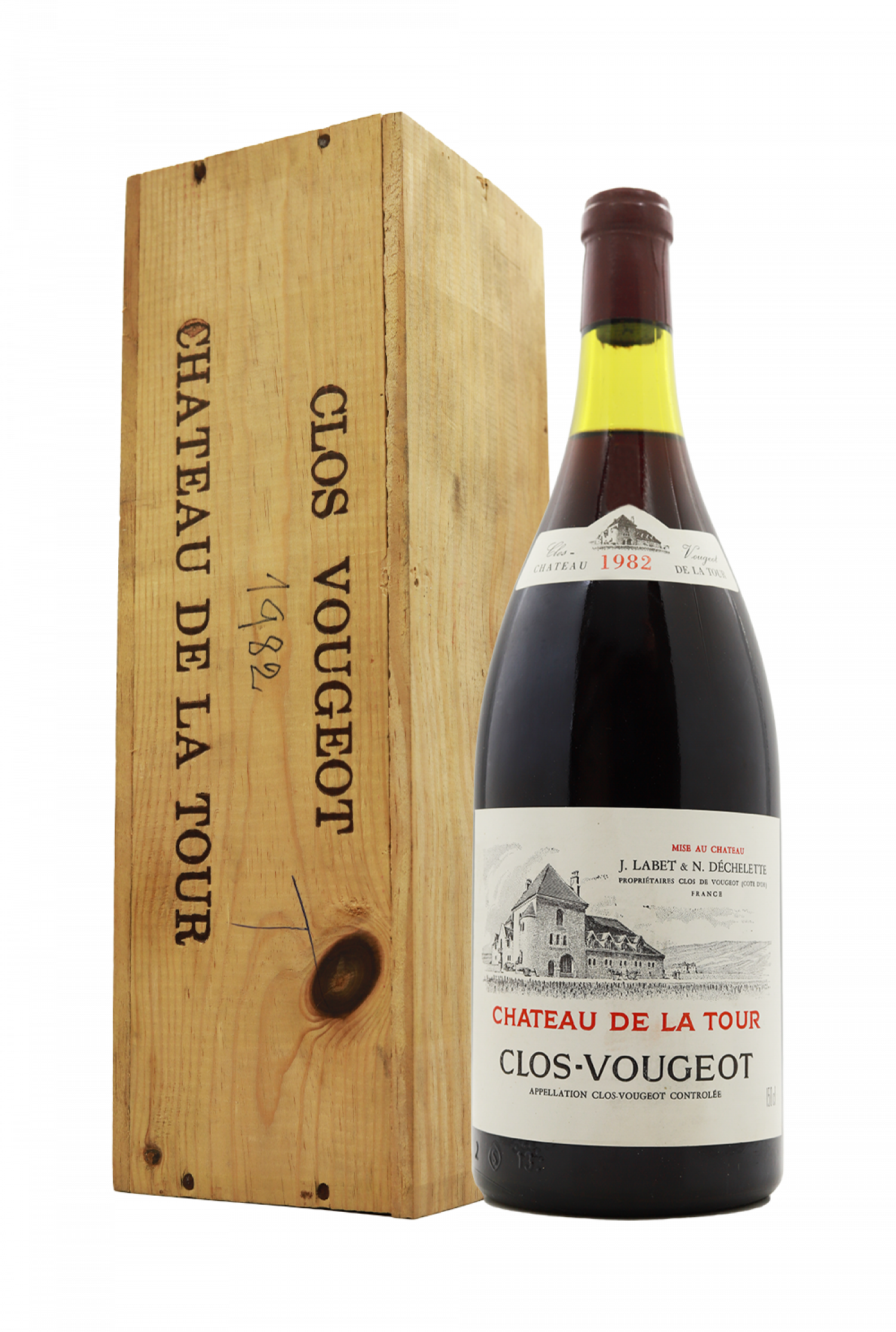 1982 Chateau de la Tour Clos Vougeot Grand Cru Magnum