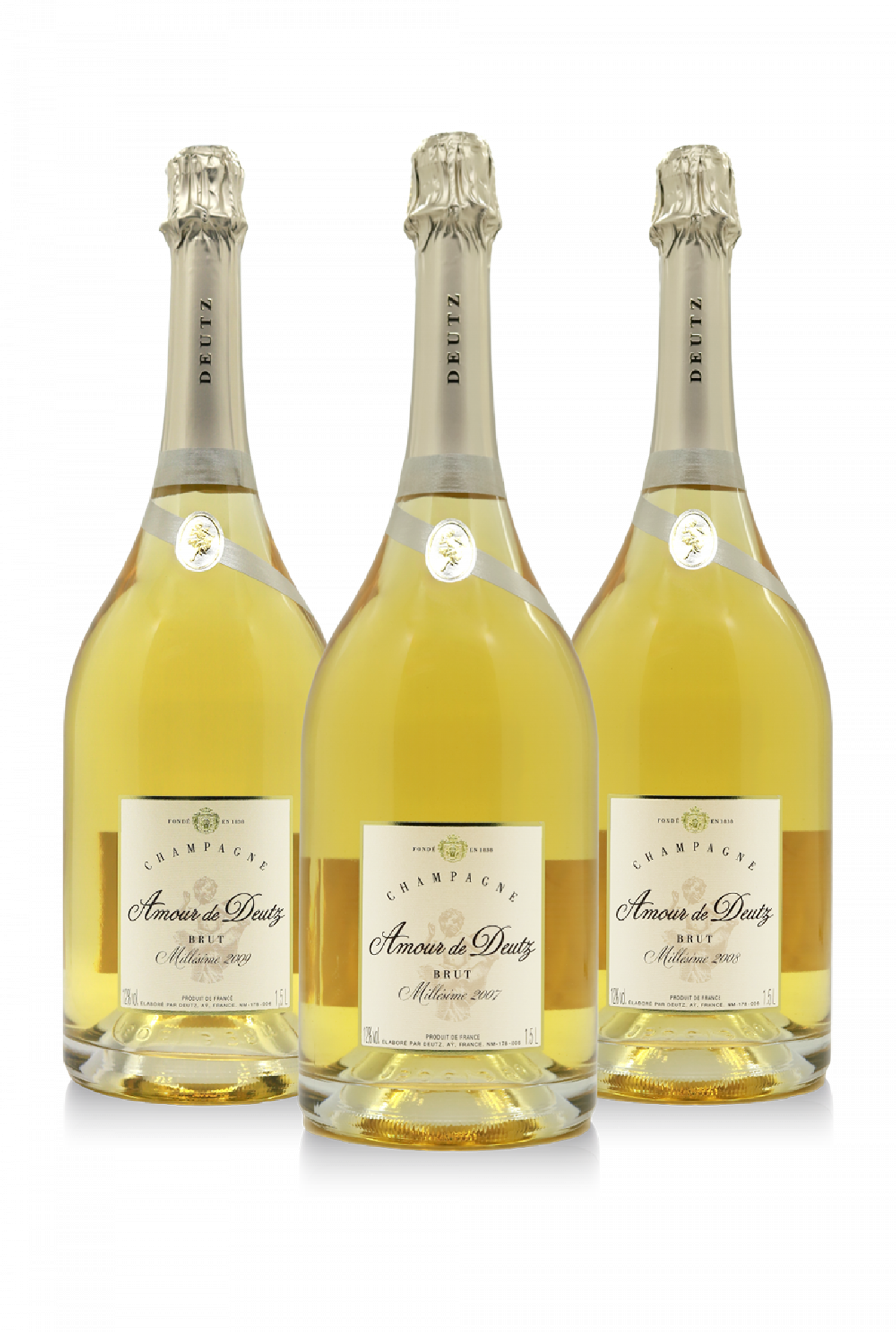 Deutz Amour de Deutz Blanc de Blancs Brut Magnum Assortiment (2007,2008,2009)