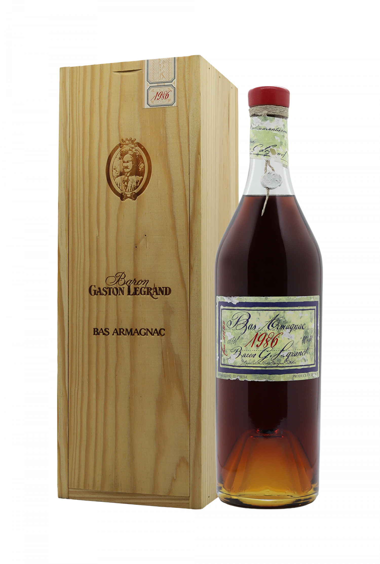 1986 Baron Gaston Legrand Lheraud Bas Armagnac 利豪雅馬邑