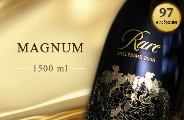 Rare香檳：讚頌叛逆又非凡的年份2008 Champagne Rare Magnum