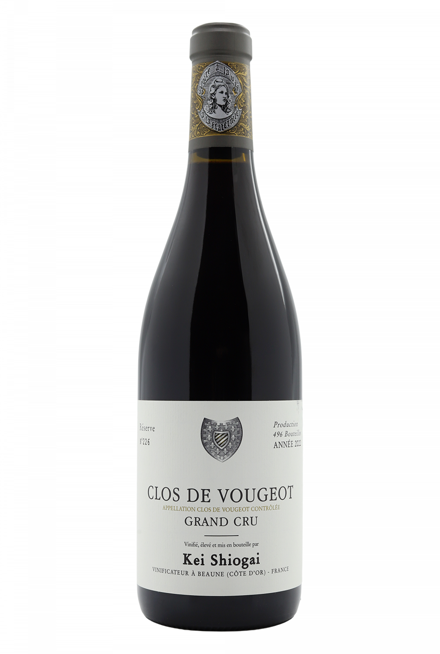 2022 Kei Shiogai Clos de Vougeot Grand Cru