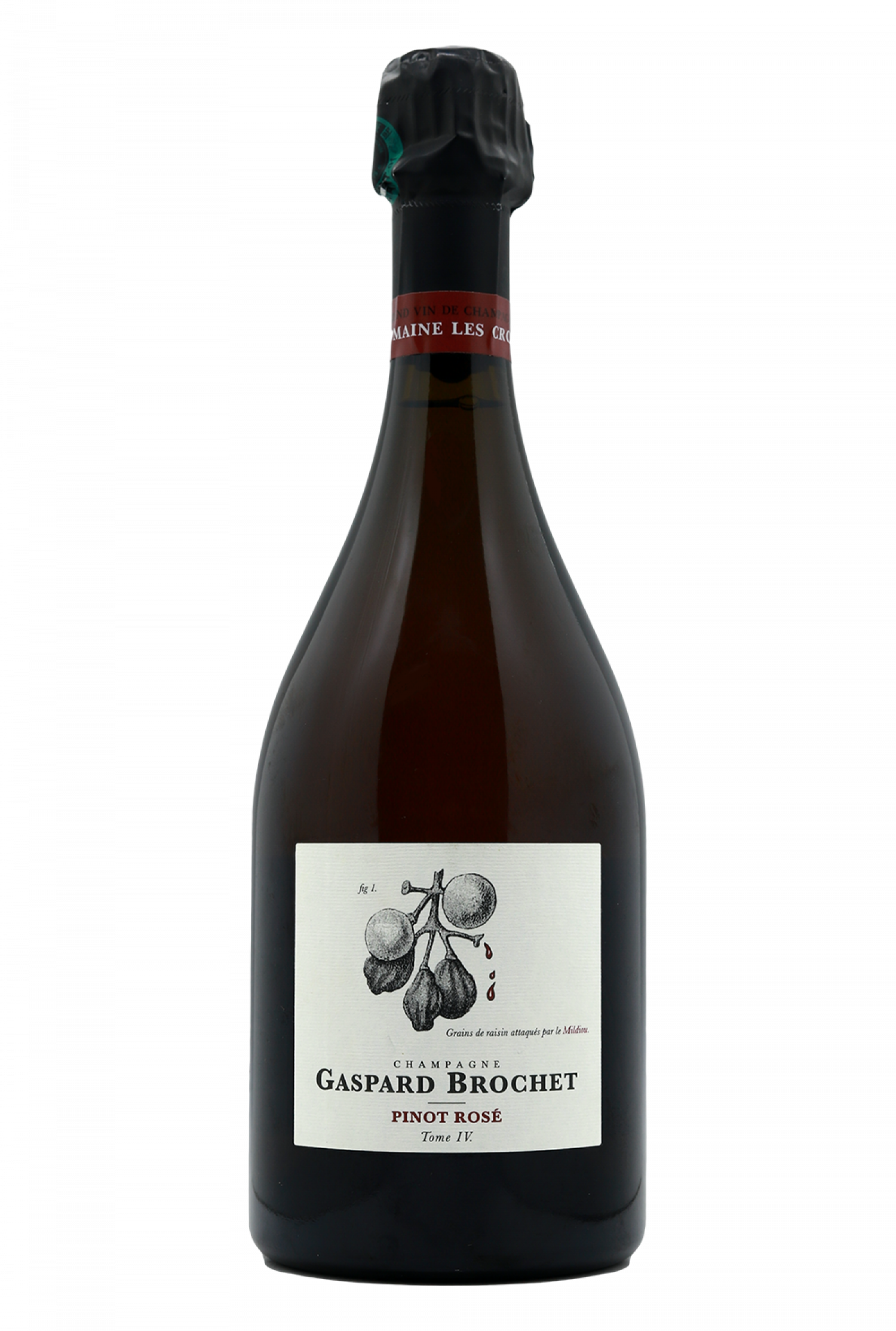 NV Gaspard Brochet Tome I Pinot Noir Blanc de Noirs Rose Extra Brut
