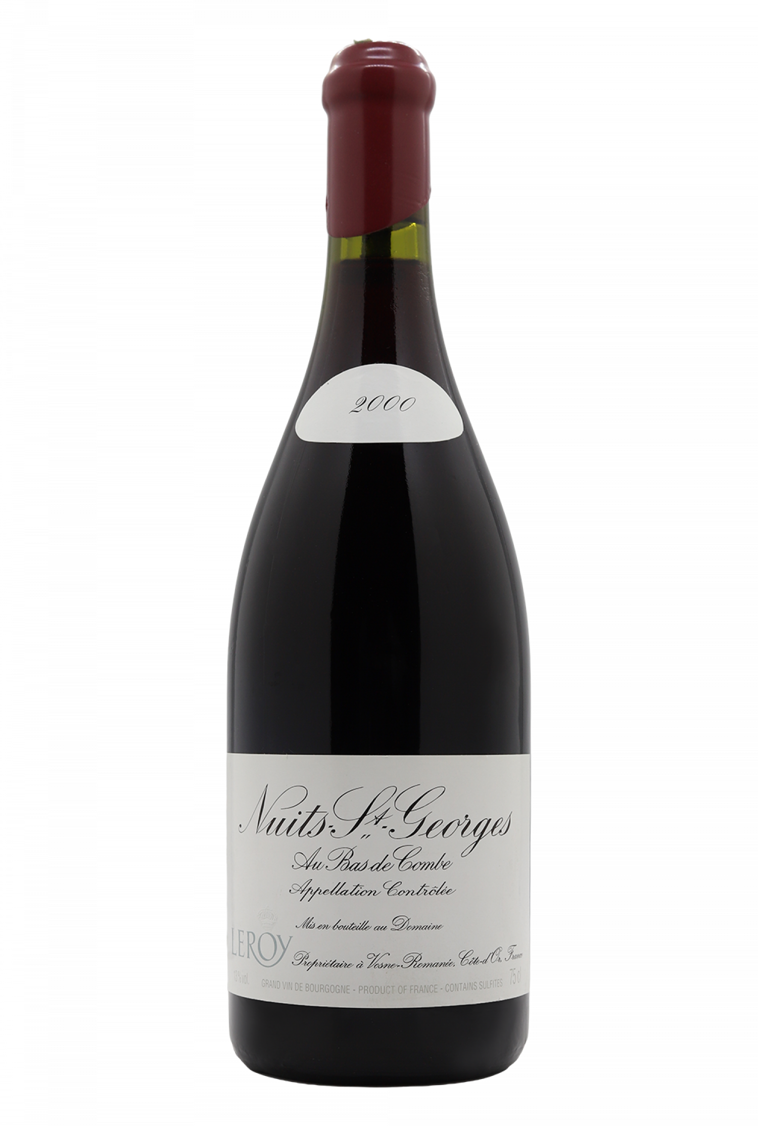 2000 Domaine Leroy Nuits-Saint-Georges Au Bas de Combe