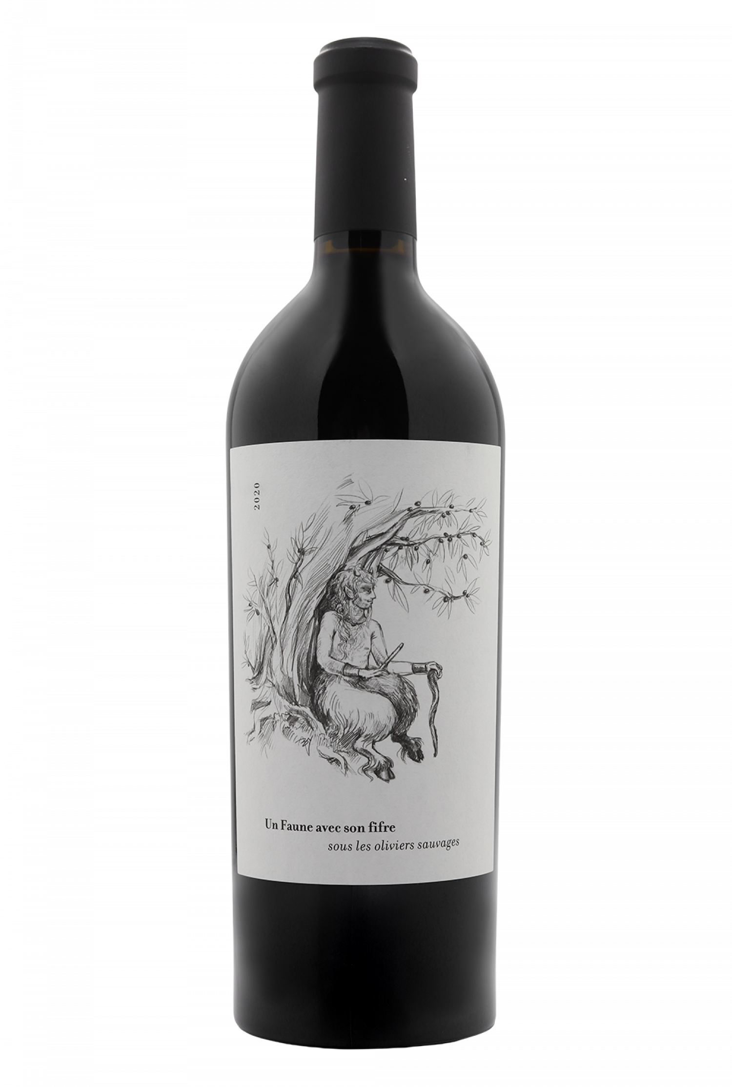 2020 Domaine du Clos des Fees Un Faune Avec Son Fifre Sous Les Oliviers Sauvages IGP Cotes Catalanes Rouge