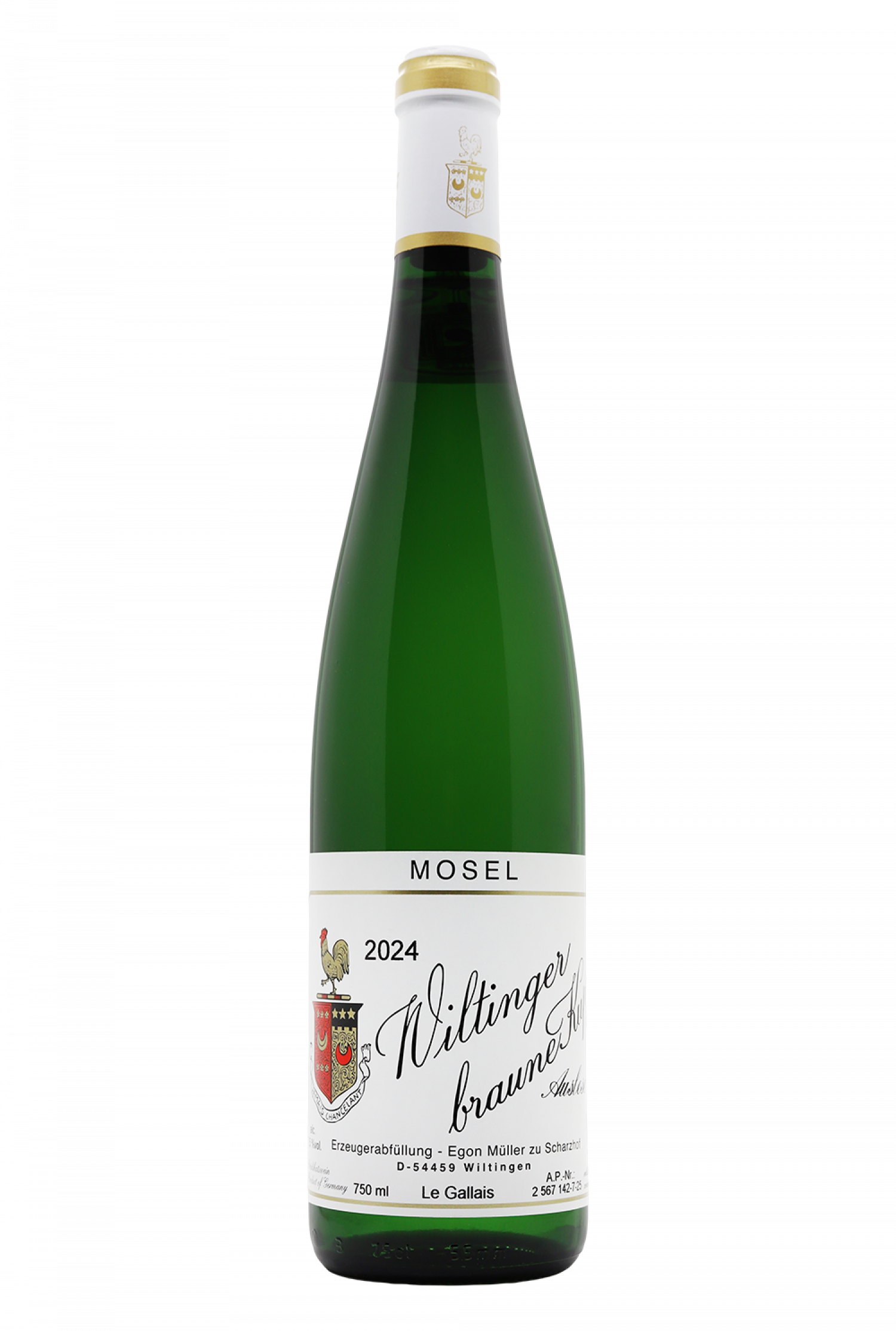 2024 Egon Muller Le Gallais Wiltinger Braune Kupp Riesling Auslese Mosel