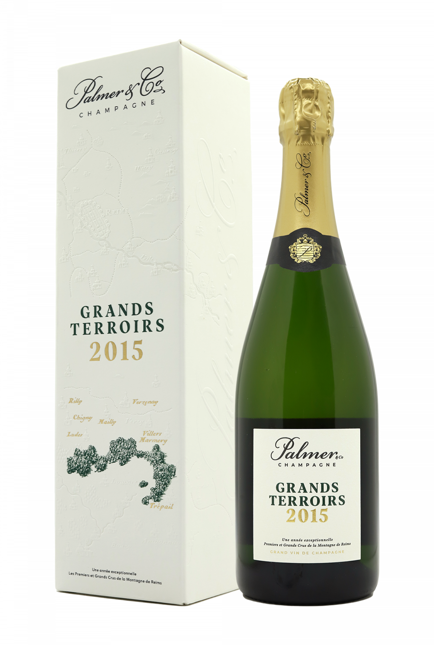 2015 Palmer & Co Grands Terroirs Brut Gift Box (Deg:2022/09/29)