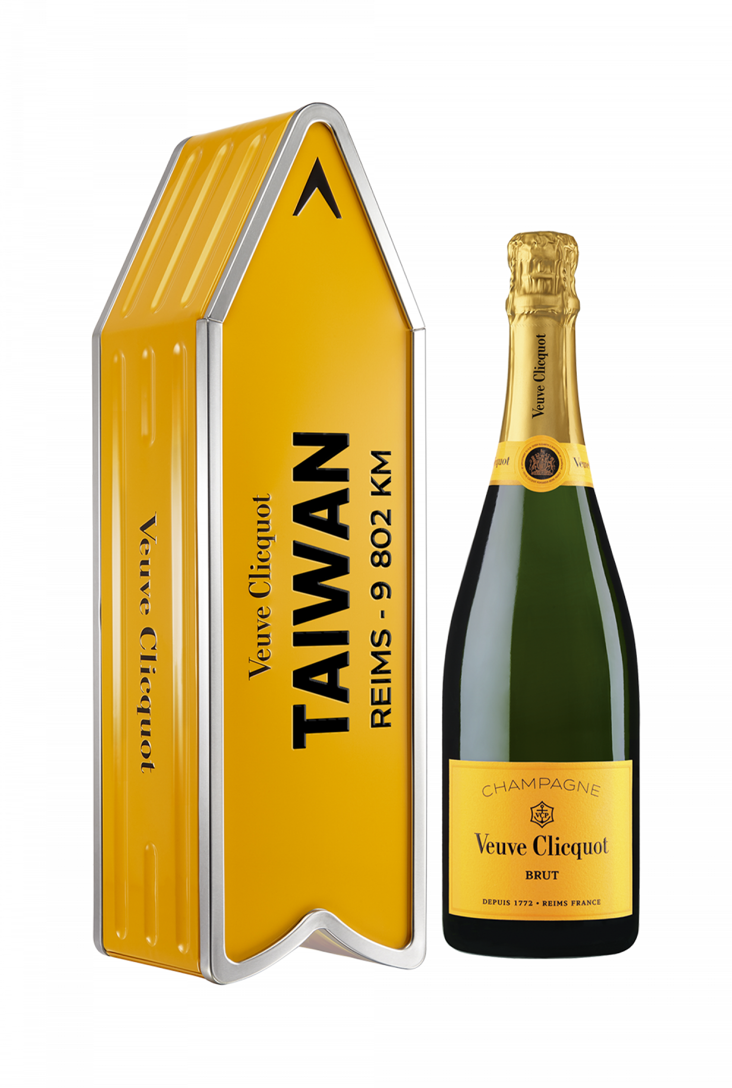 NV Veuve Clicquot Ponsardin VCP Brut Arrow Limited Edition TAIWAN