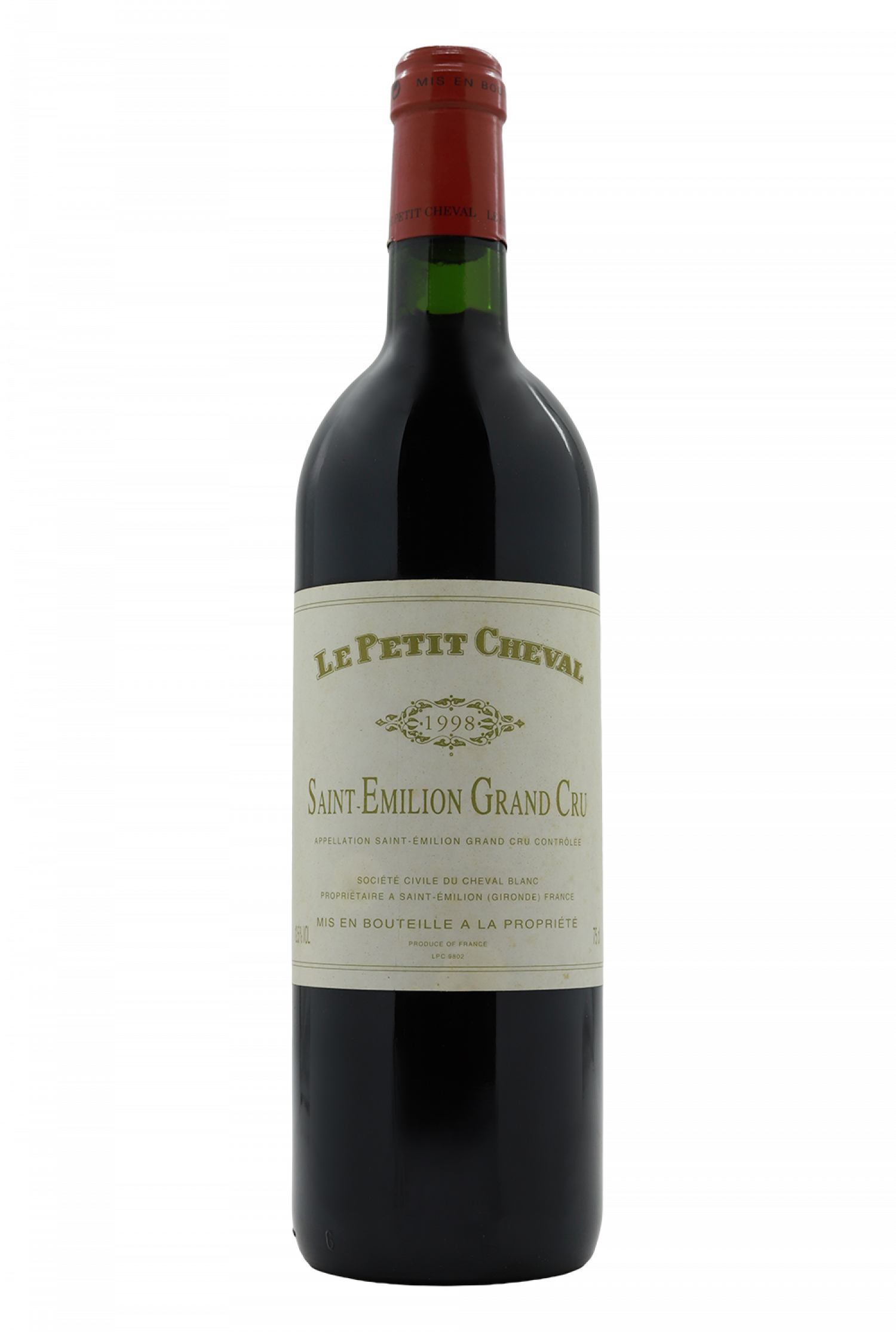 1998 Le Petit Cheval Saint-Emilion