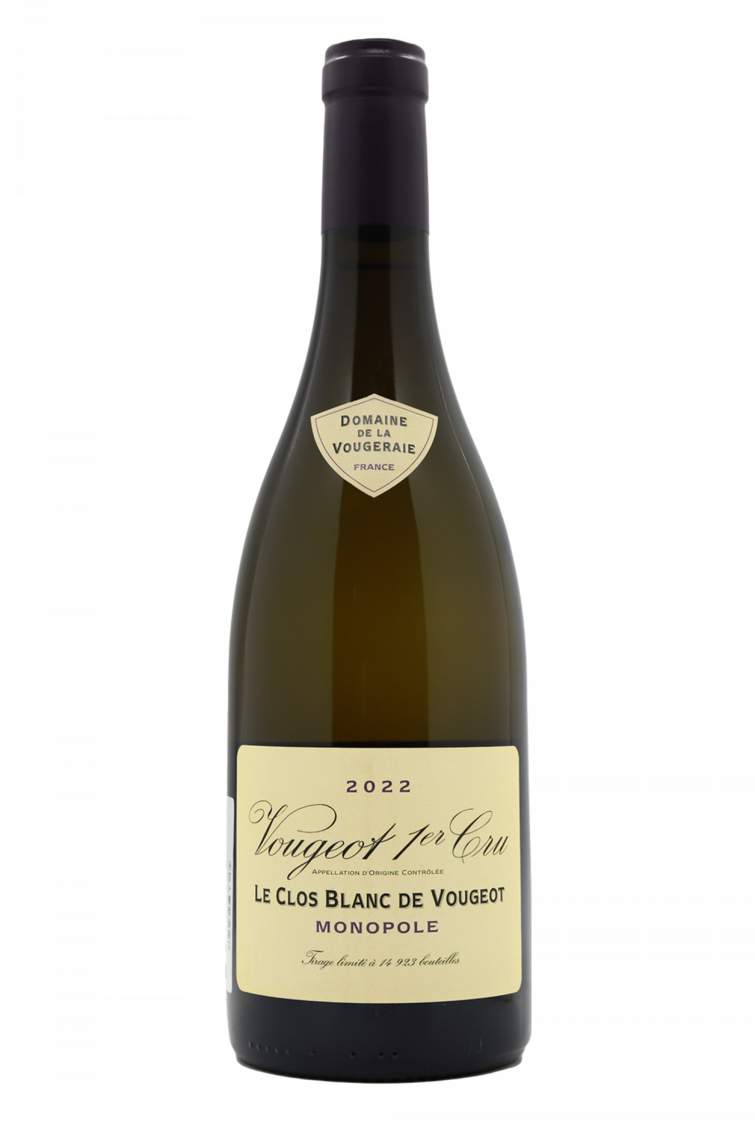2022 Domaine de la Vougeraie Vougeot 1er Cru Le Clos Blanc de Vougeot Monopole Blanc