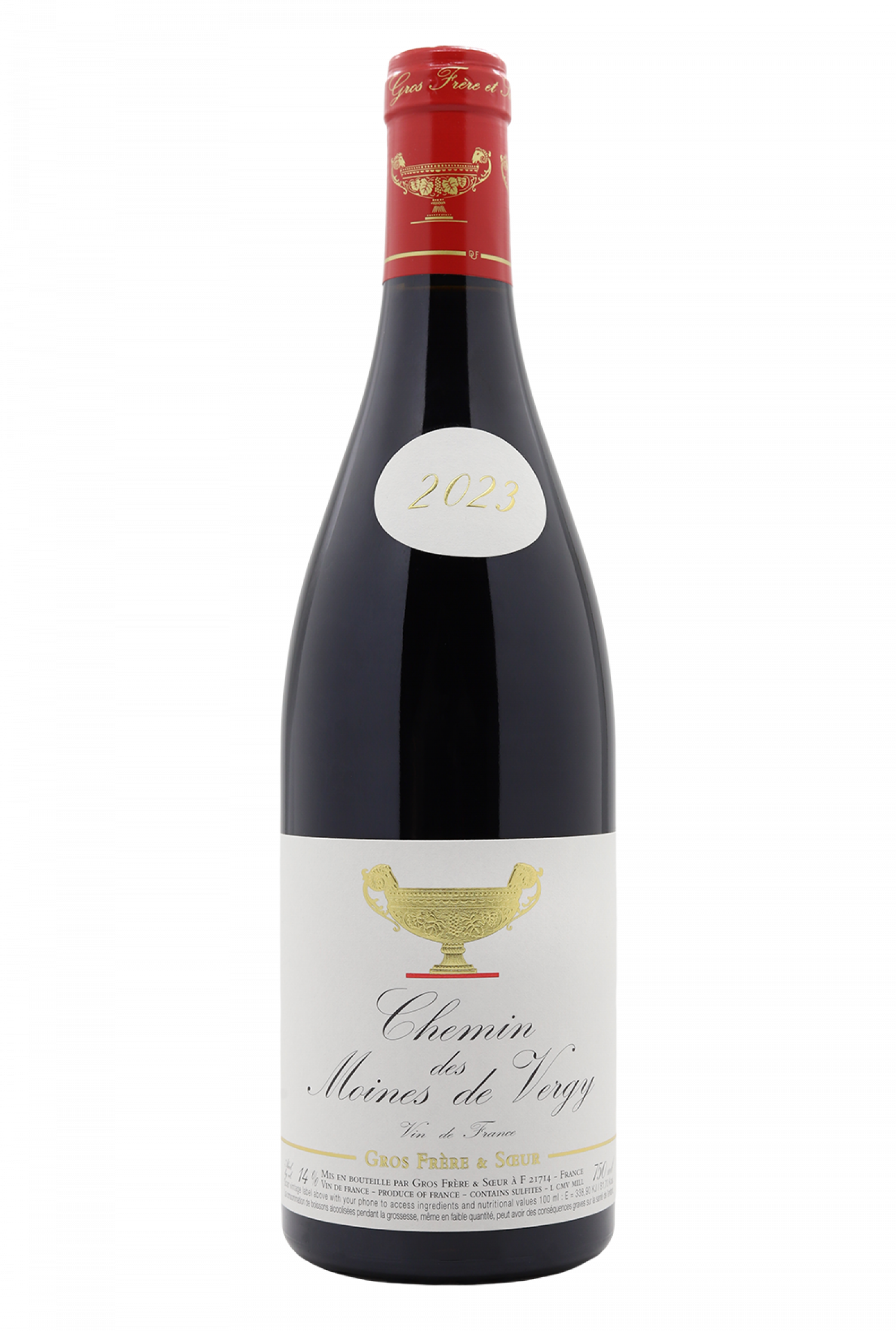 2023 Domaine Gros F&S Vin de France Chemin des Moines de Vergy Rouge