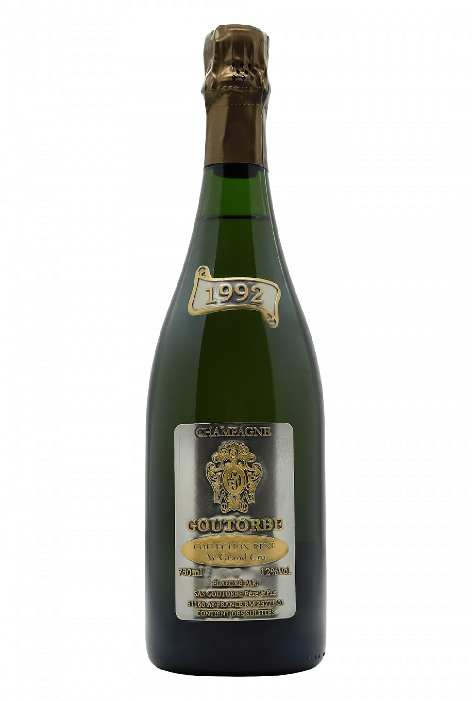 1992 Henri Goutorbe Collection Rene Ay Grand Cru Brut