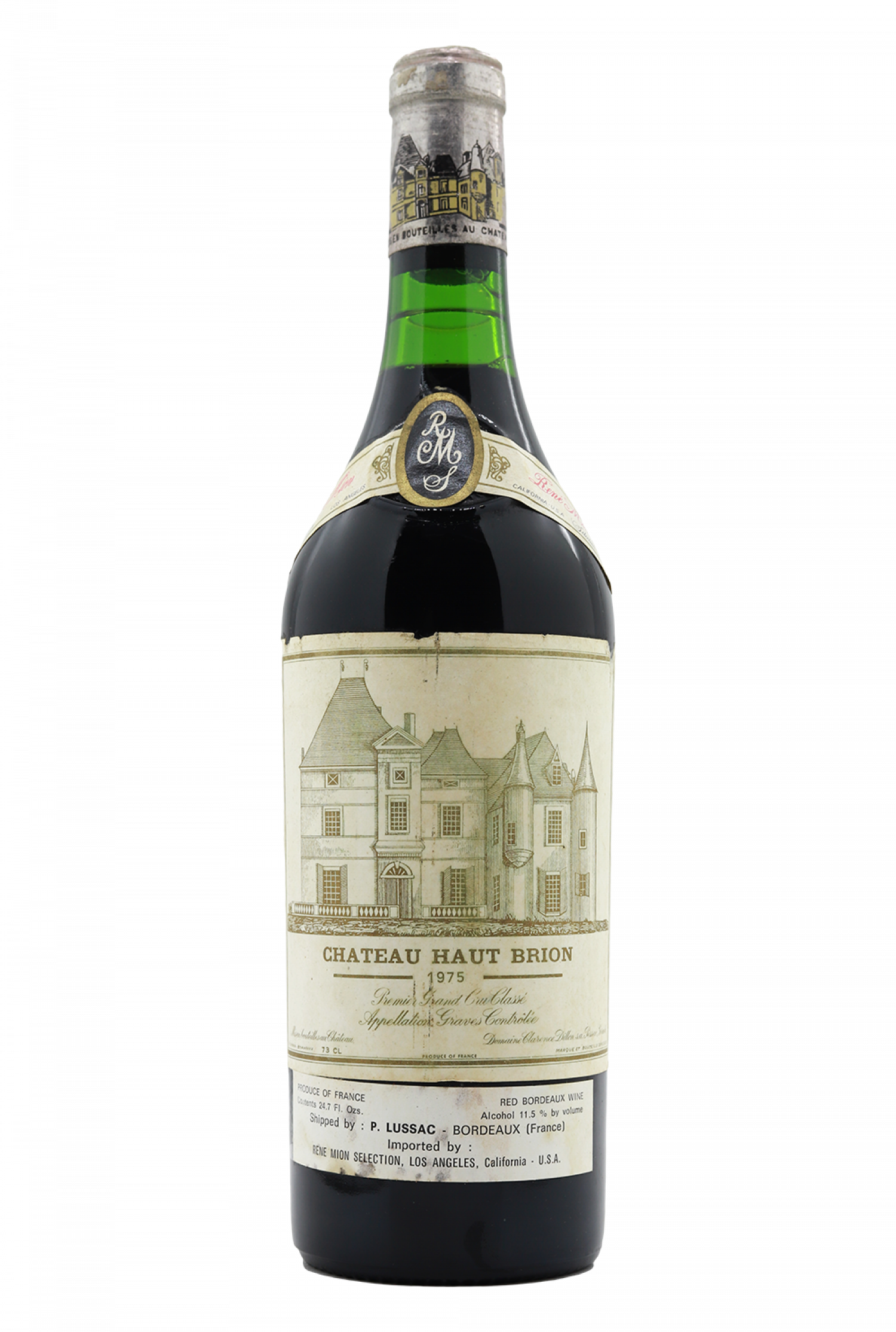 1975 Chateau Haut-Brion Pessac-Leognan
