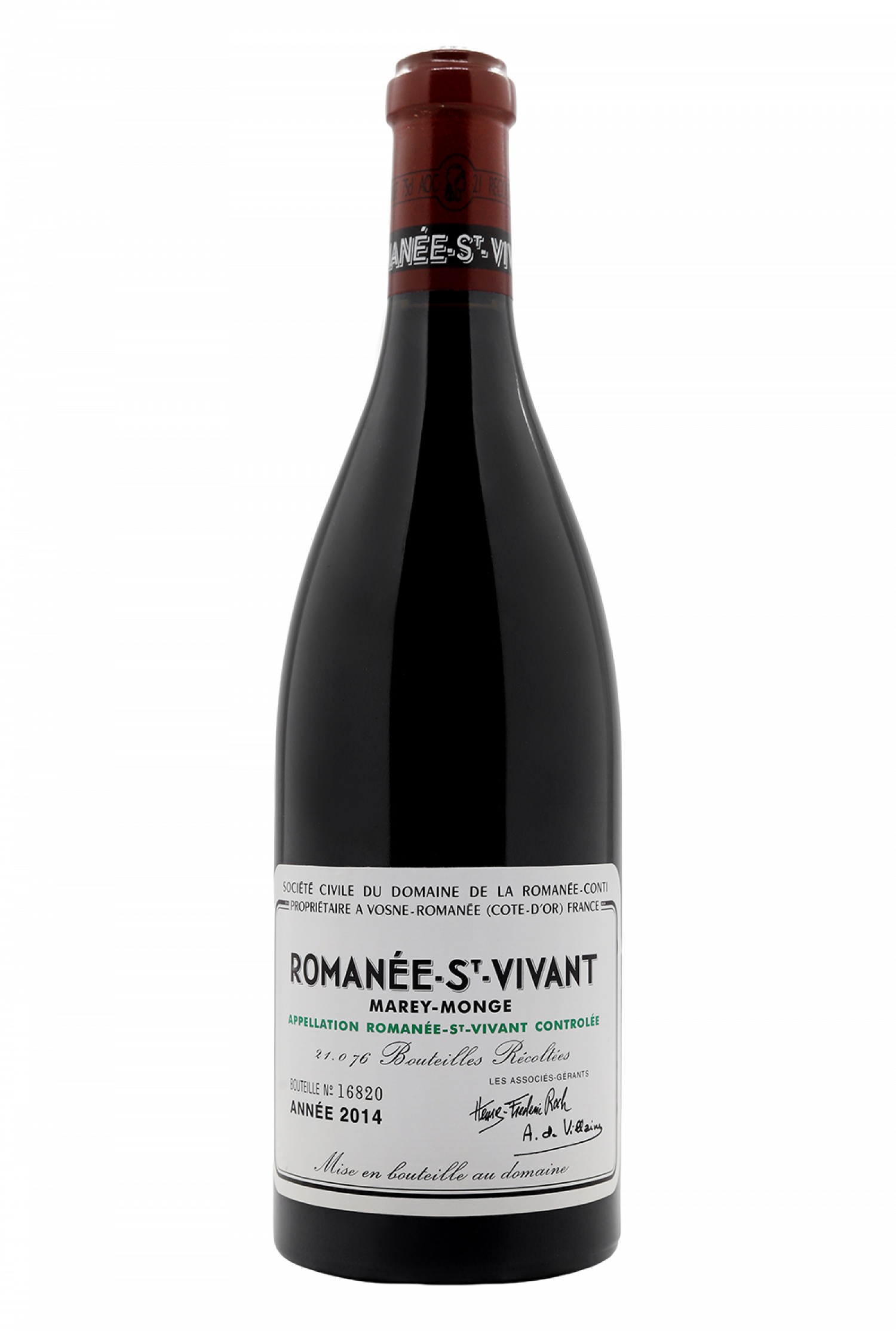 2014 Domaine de la Romanee-Conti Romanee-Saint-Vivant Grand Cru