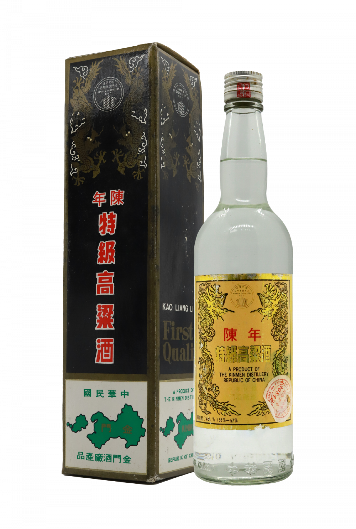 金門高粱 黑金剛 陳年特級金門高粱 民國74年 600ml