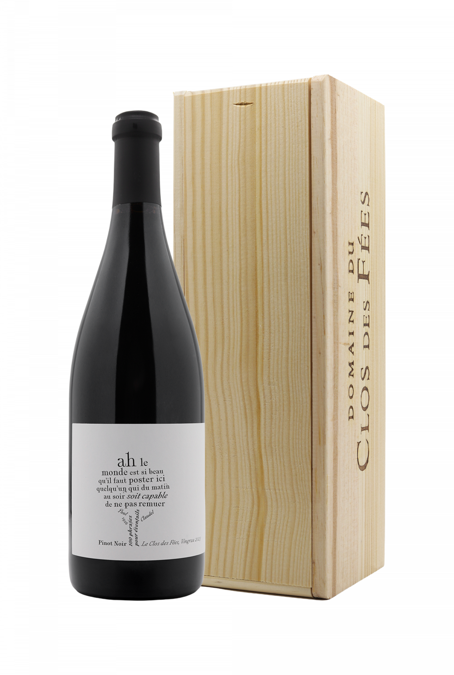 2023 Domaine du Clos des Fees 100 Phrases Pour Eventails IGP Cotes Catalanes Pinot Noir