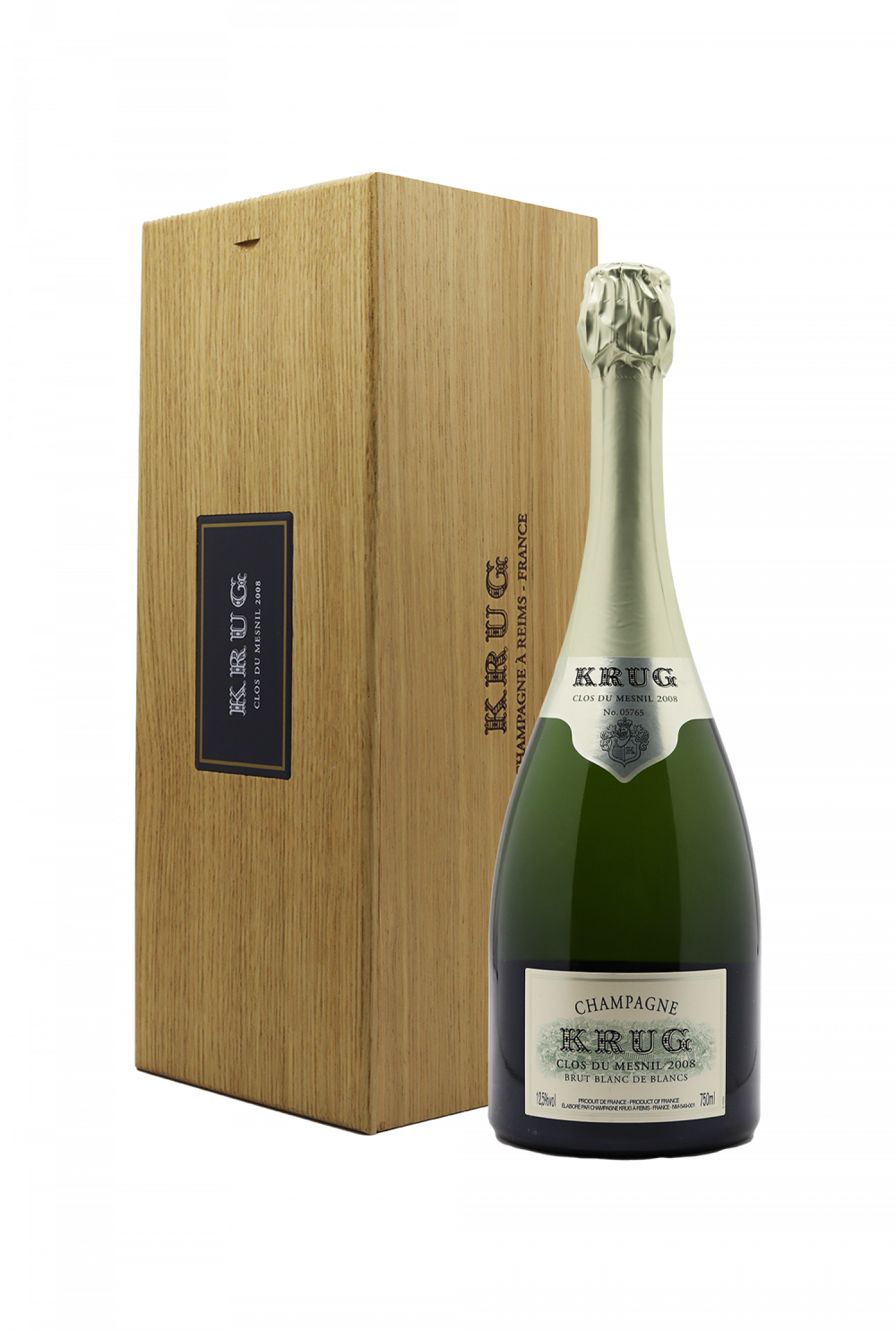 2008 Krug Clos du Mesnil Blanc de Blancs Brut Gift Box