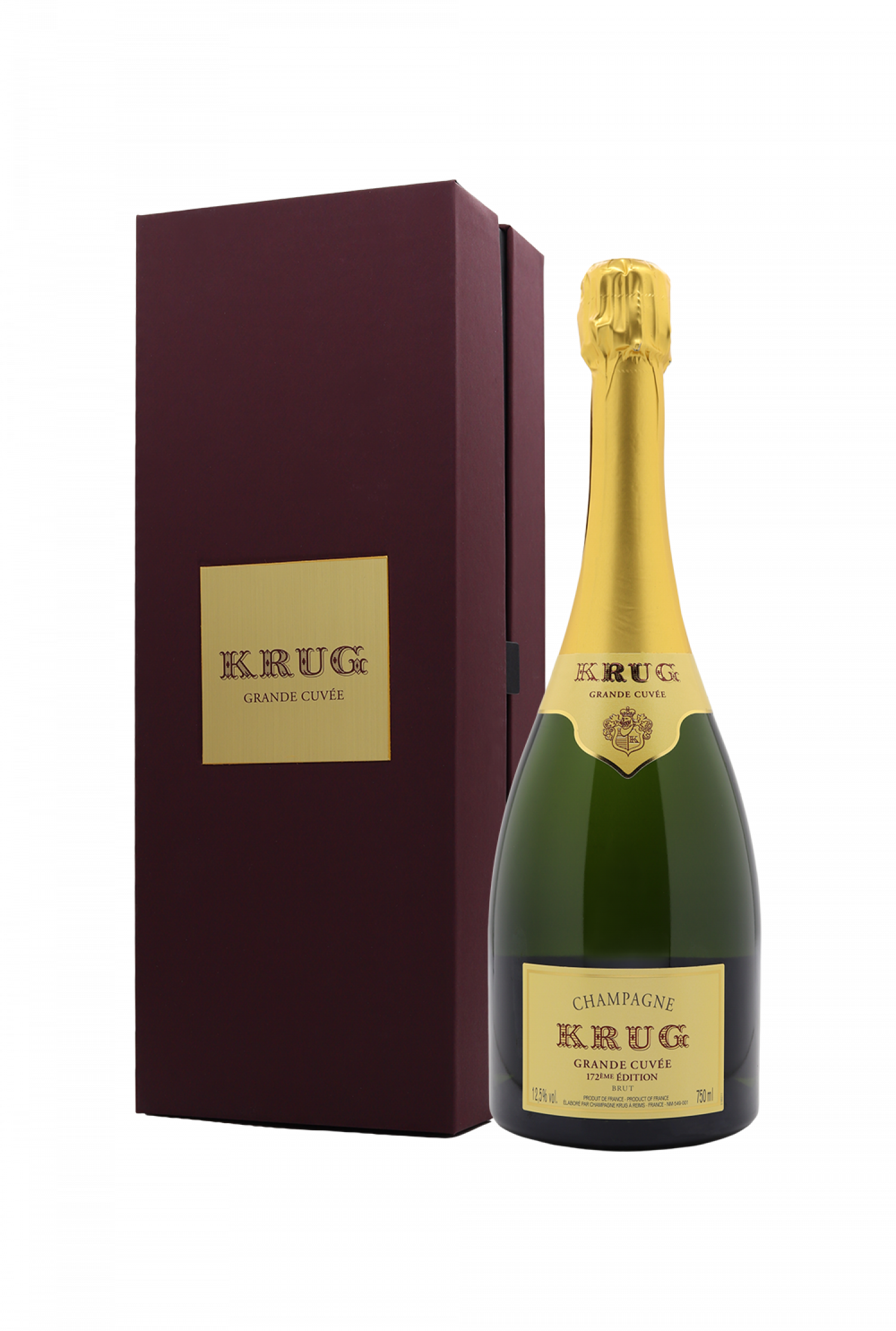 NV Krug Grande Cuvee Brut 172 Edition Gift Box
