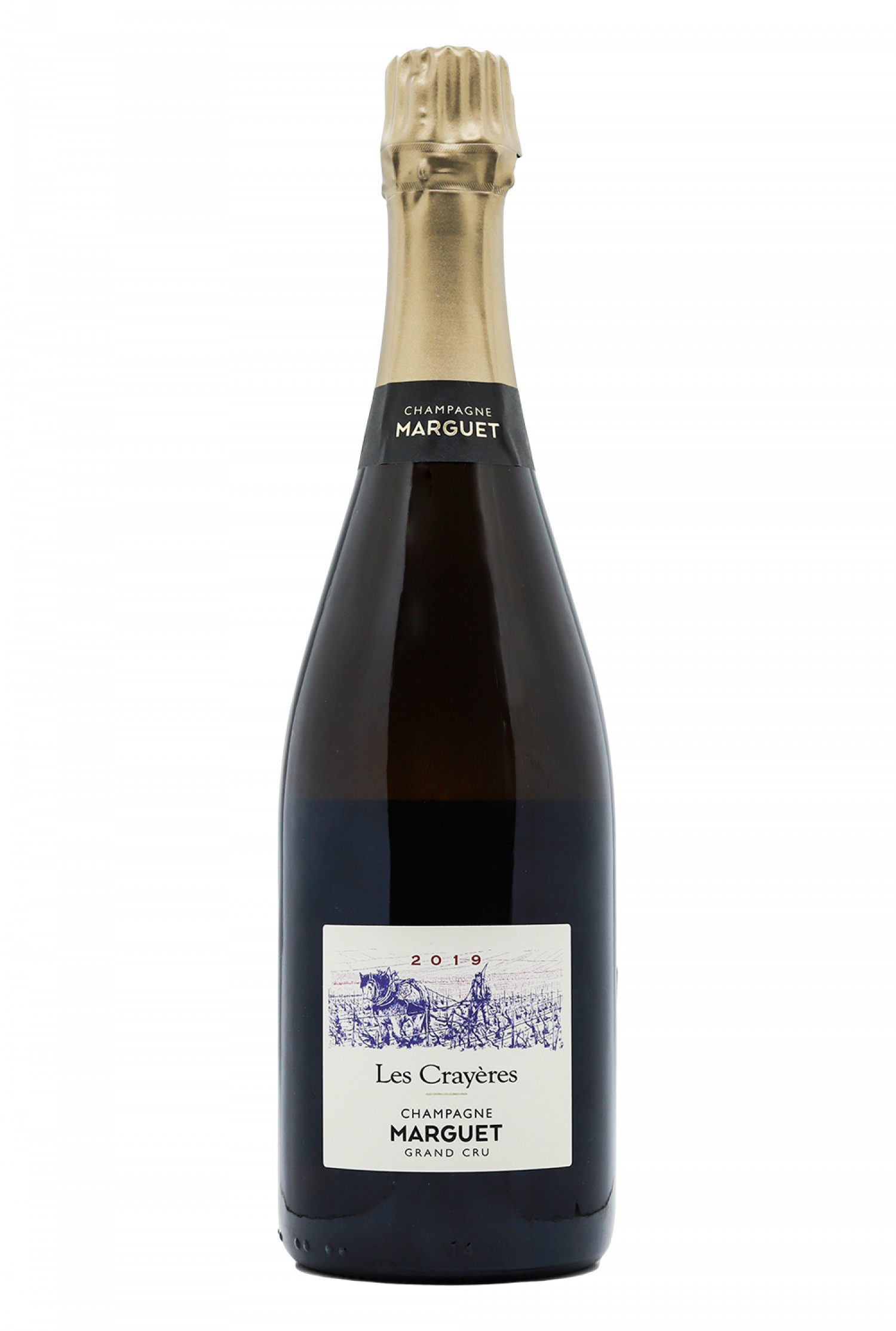 2019 Marguet Ambonnay Lieu-Dit Les Crayeres Blanc de Noir Grand Cru Brut Nature