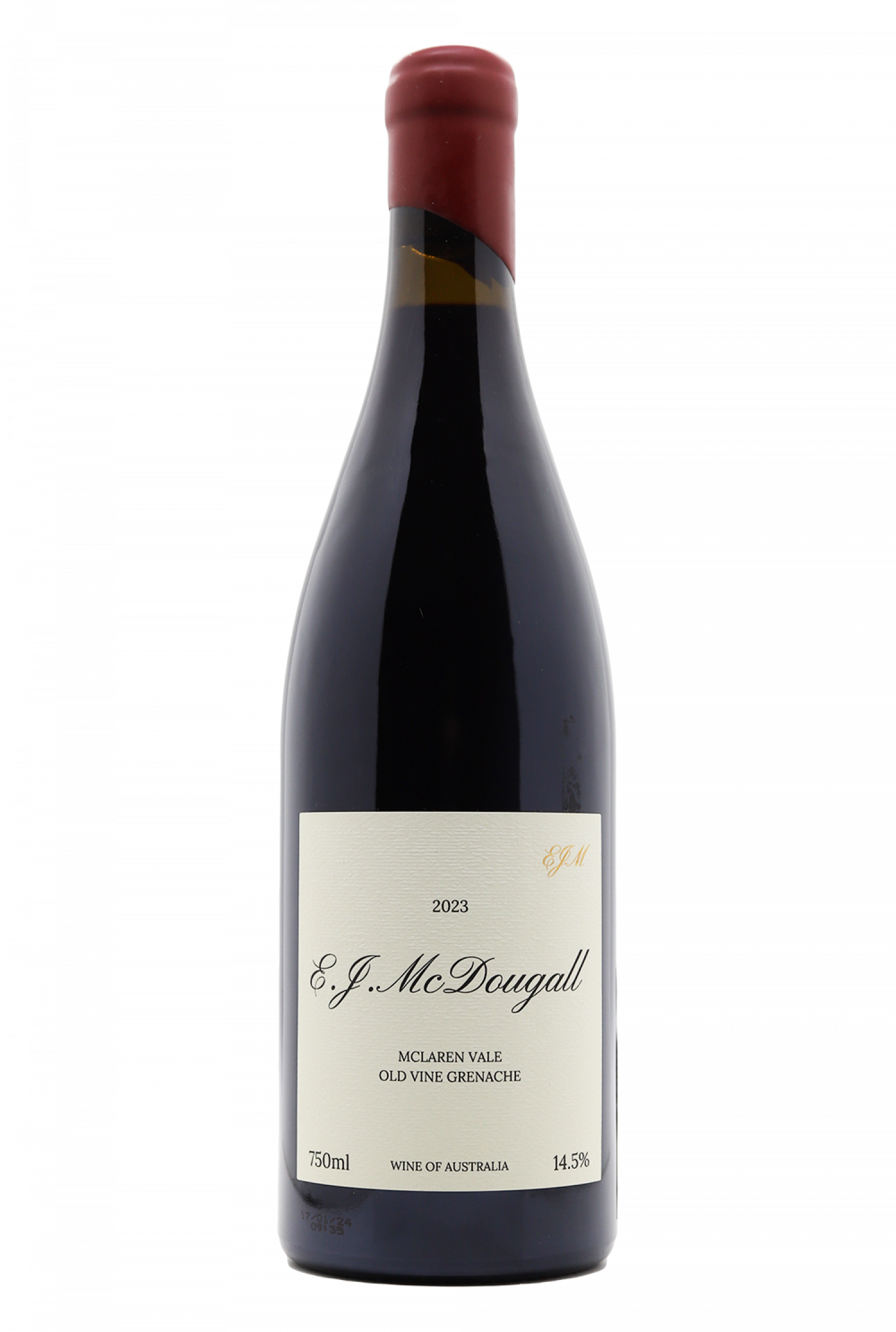 2023 E.J. McDougall McLaren Vale Old Vine Grenache