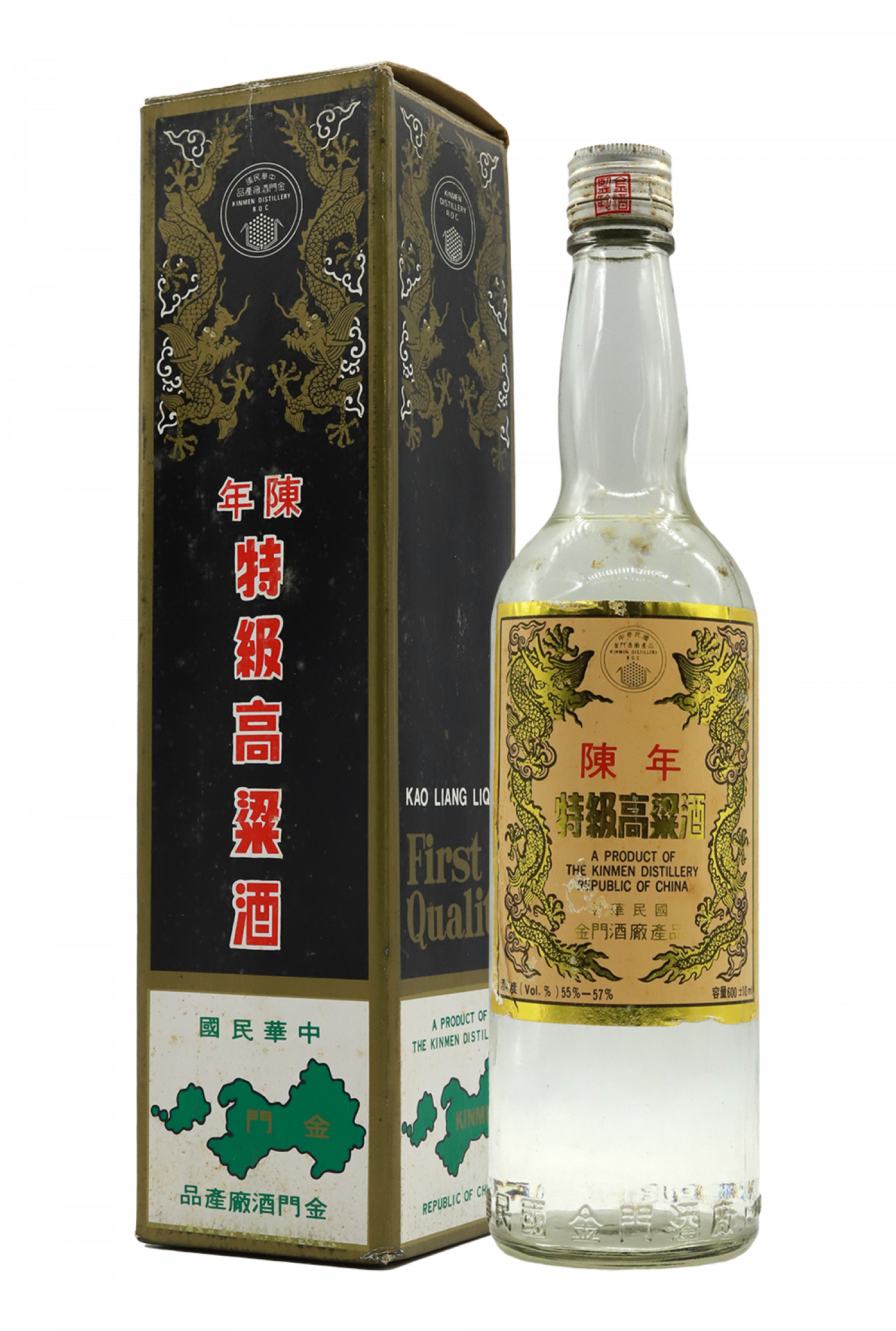 金門高粱 黑金剛 陳年特級金門高粱 民國75年 600ml