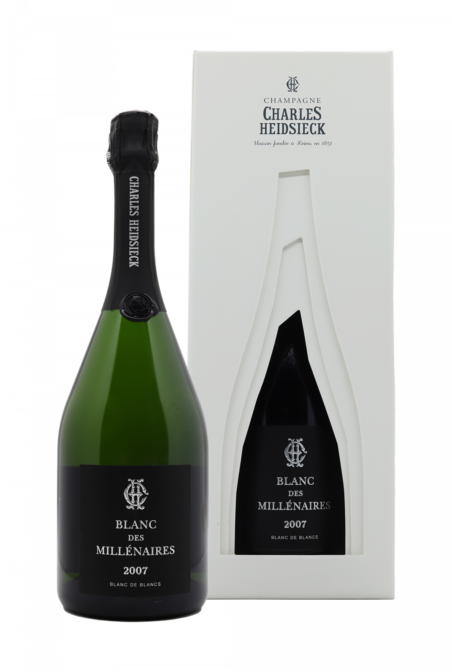 2007 Charles Heidsieck Blanc des Millenaires Blanc de Blancs Brut Gift Box