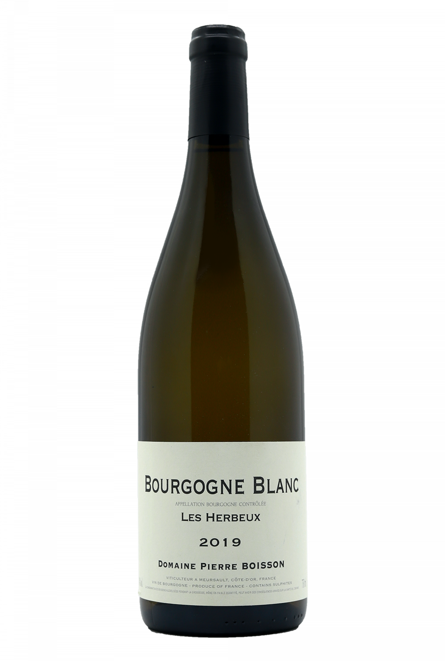 2019 Pierre Boisson Bourgogne Les Herbeux Blanc