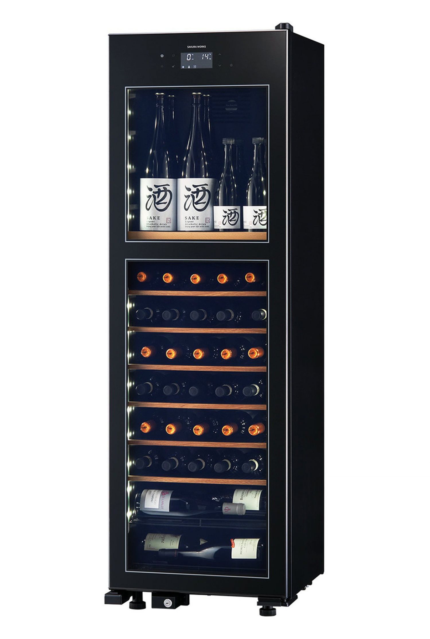 Sakura Works LX63 -2℃ 雙溫酒櫃-黑色