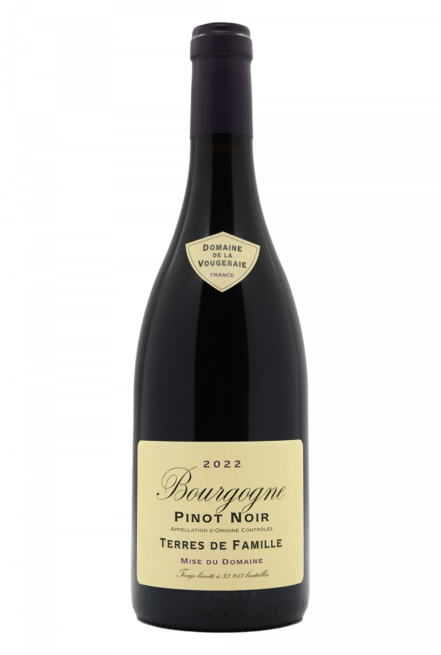 2022 Domaine de la Vougeraie Bourgogne Terres de Familles Rouge