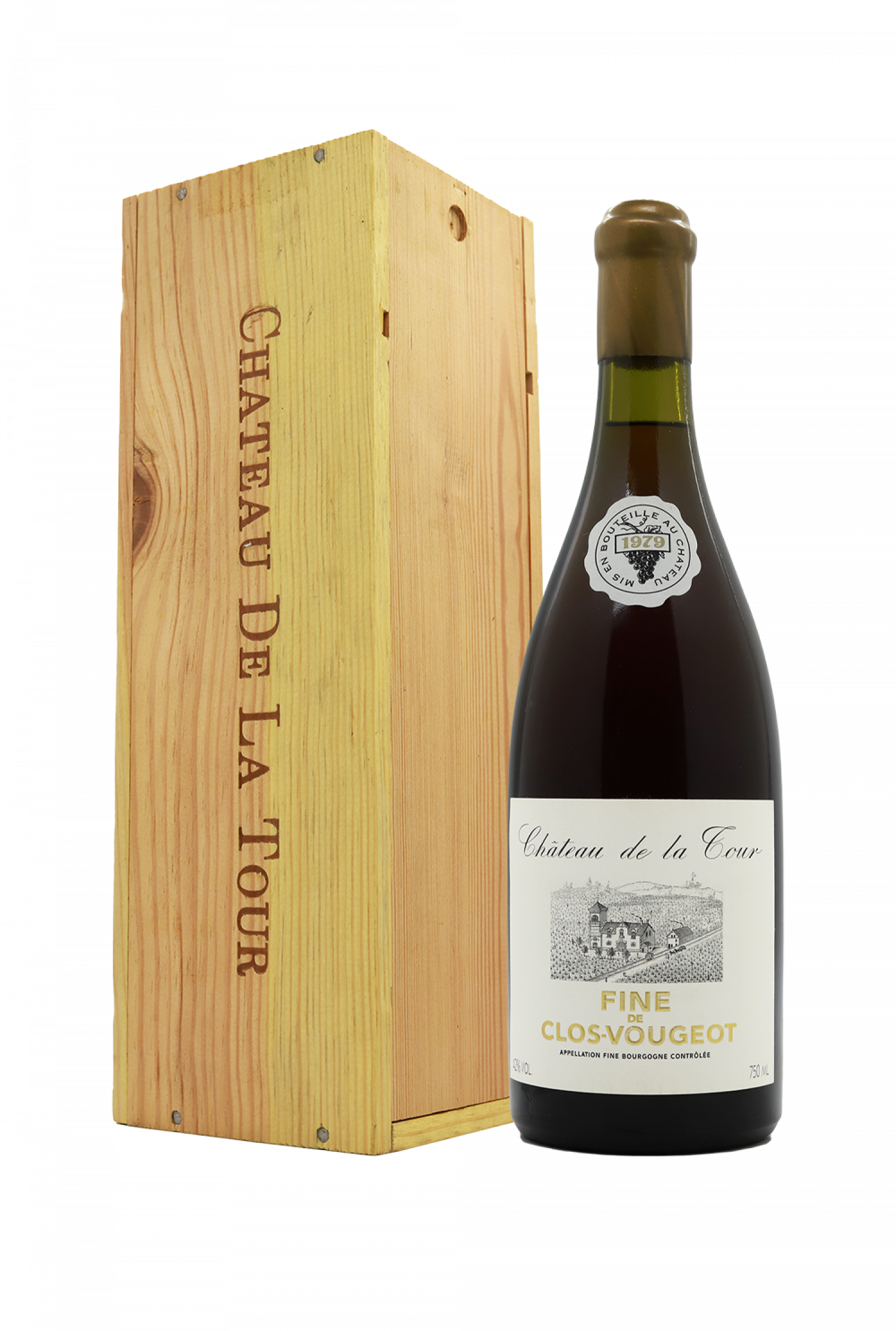 1979 Chateau de la Tour Fine de Clos de Vougeot Brandy