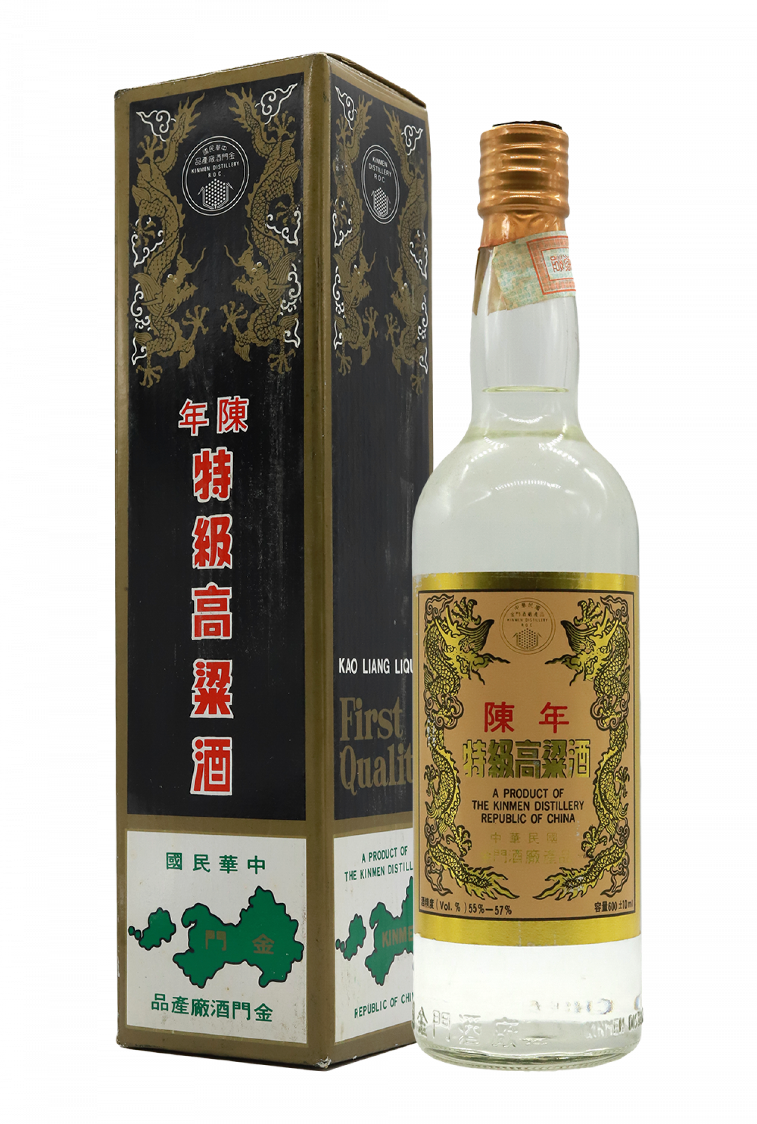 金門高粱 黑金剛 陳年特級金門高粱 民國78年 600ml