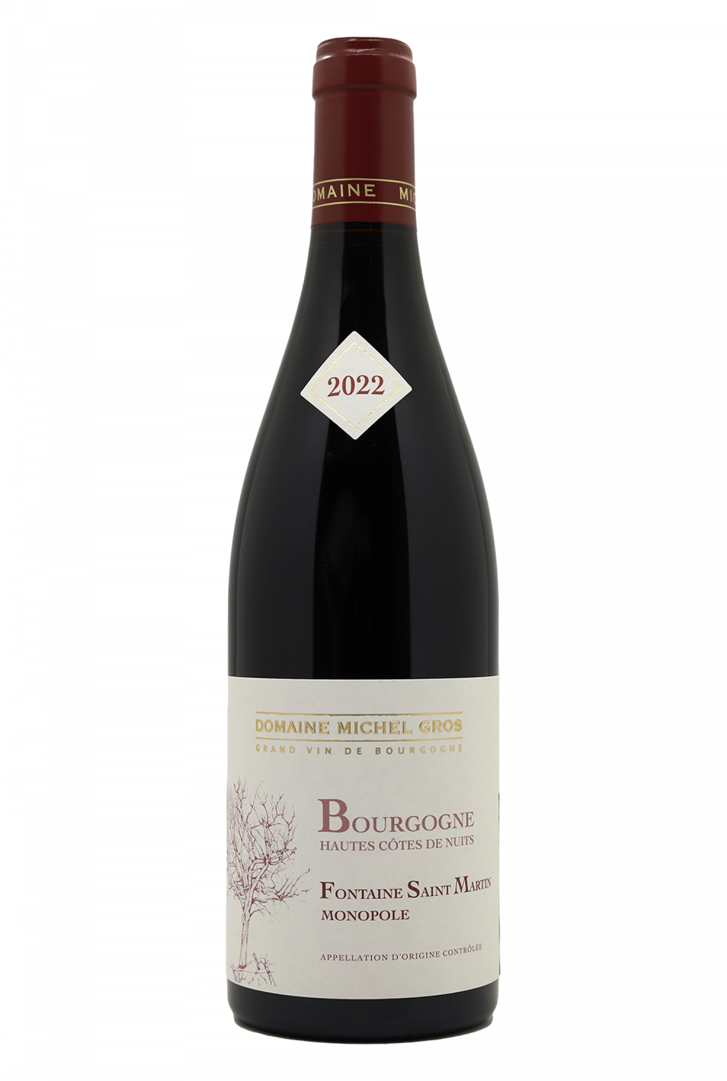 2022 Domaine Michel Gros Bourgogne Hautes Cotes de Nuits Fontaine Saint Martin Monopole Rouge