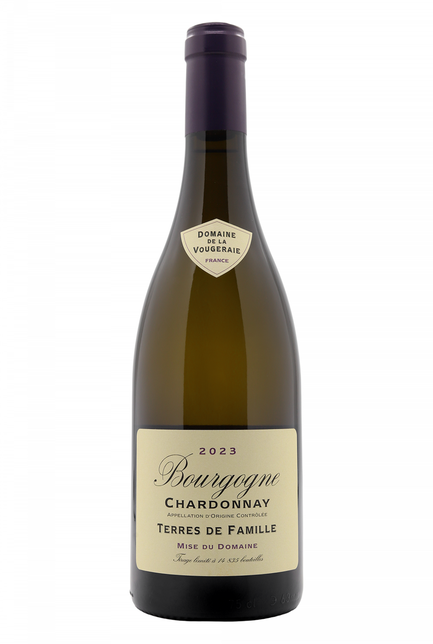 2023 Domaine de la Vougeraie Bourgogne Terres de Familles Blanc