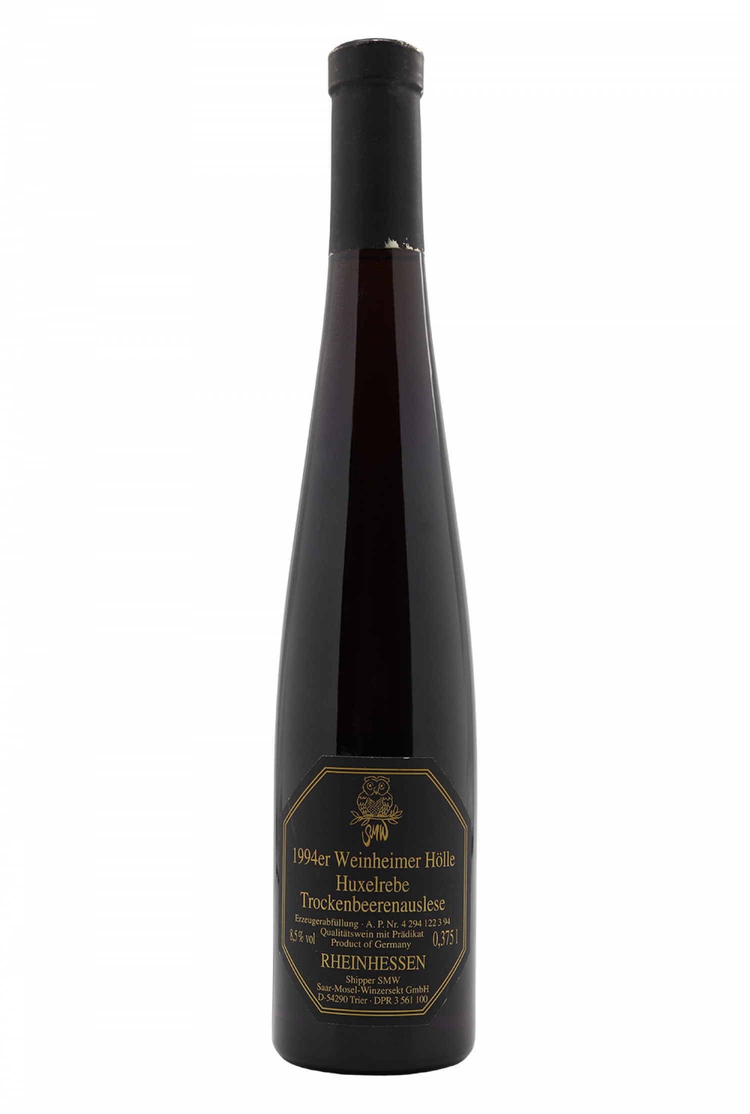 1994 Weinheimer Holle Huxelrebe TBA Trockenbeerenauslese Rheinhessen HF