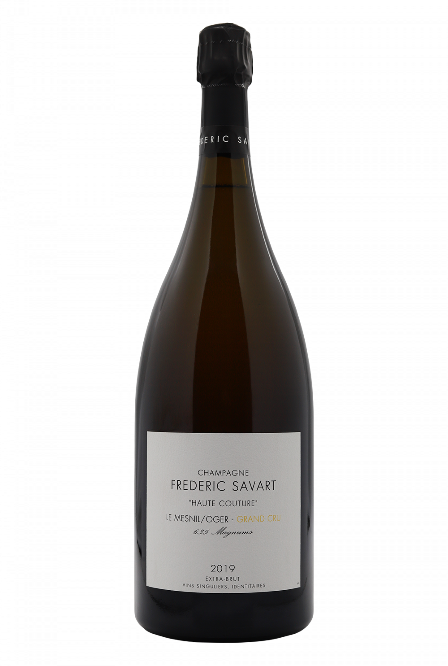 2019 Frederic Savart Haute Couture Grand Cru Blanc de Blancs Extra Brut Magnum (Deg:2024/09)