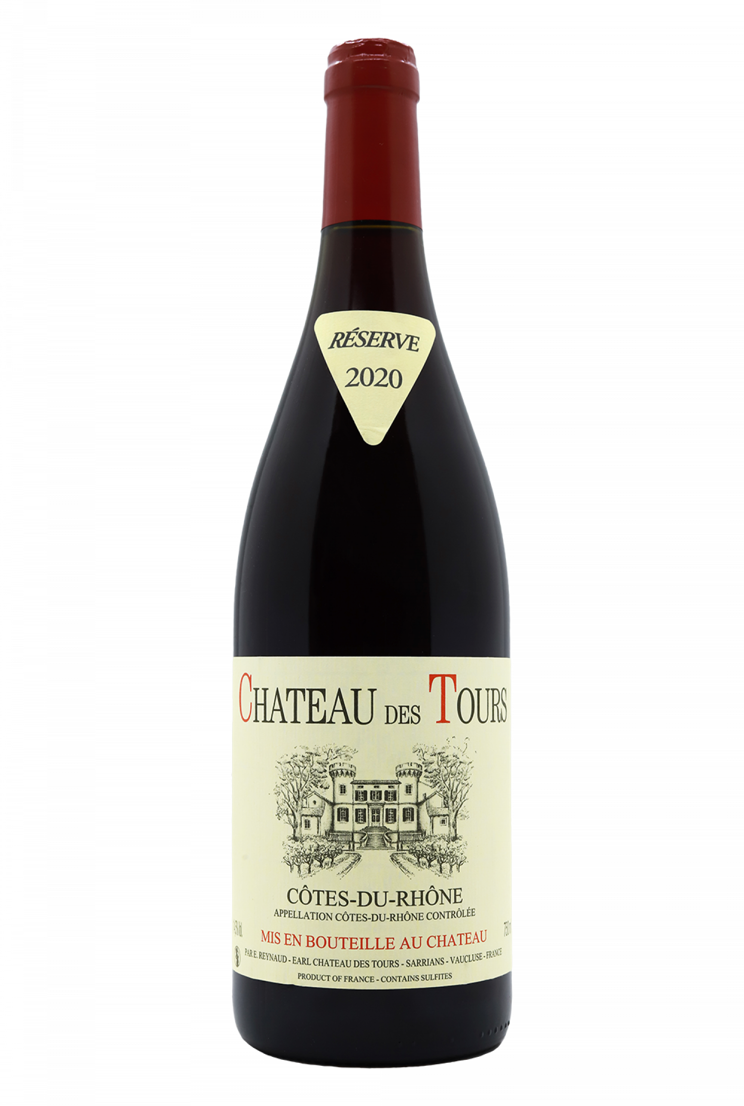 2020 Chateau des Tours Cotes du Rhone Reserve Rouge