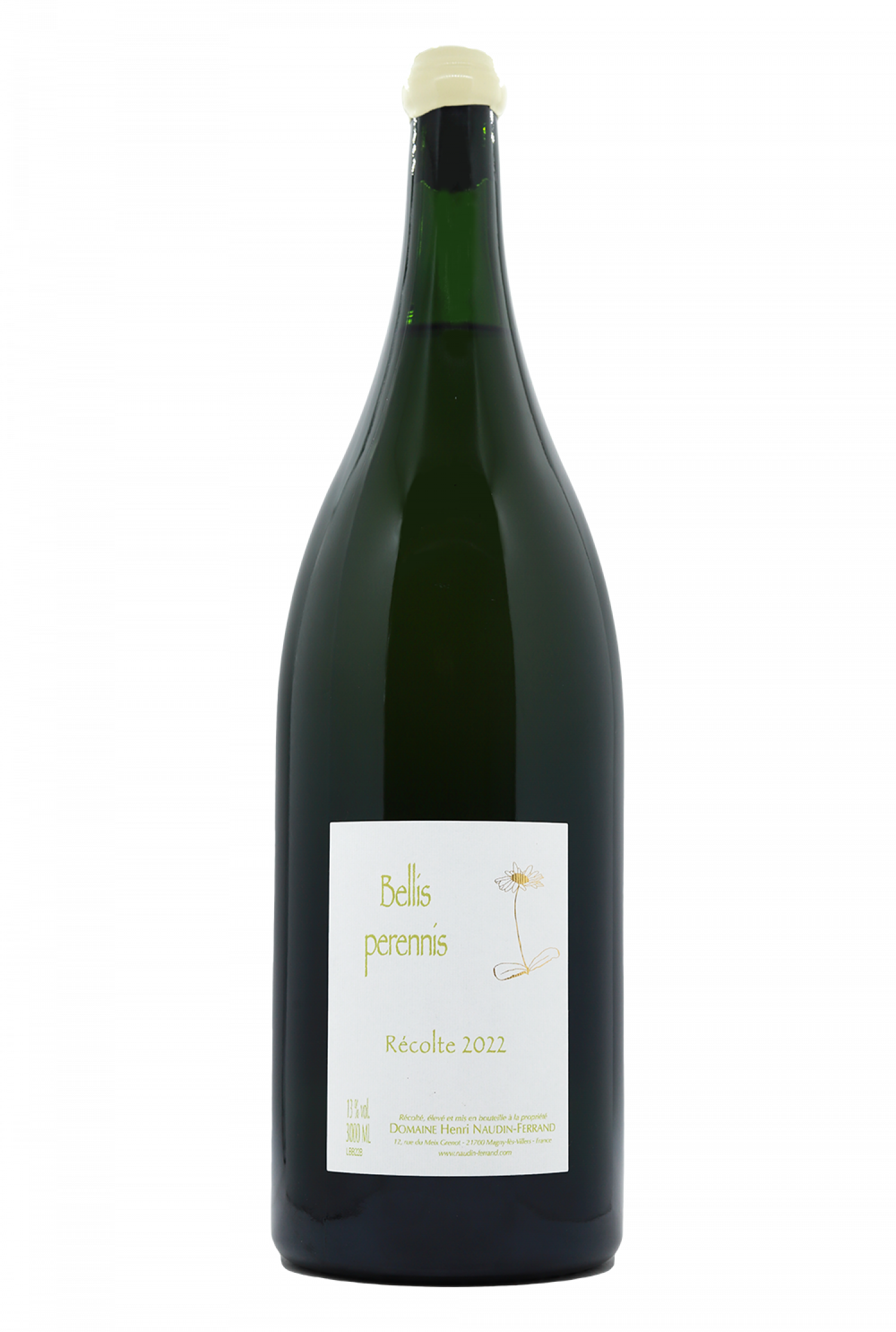 2022 Claire Naudin Bourgogne Hautes Cotes de Beaune Bellis Perennis Blanc 3L