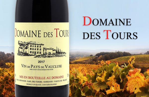 經典混釀風格：展現南法風土活力與深度Domaine des ToursVin de Pays de Vaucluse Rouge