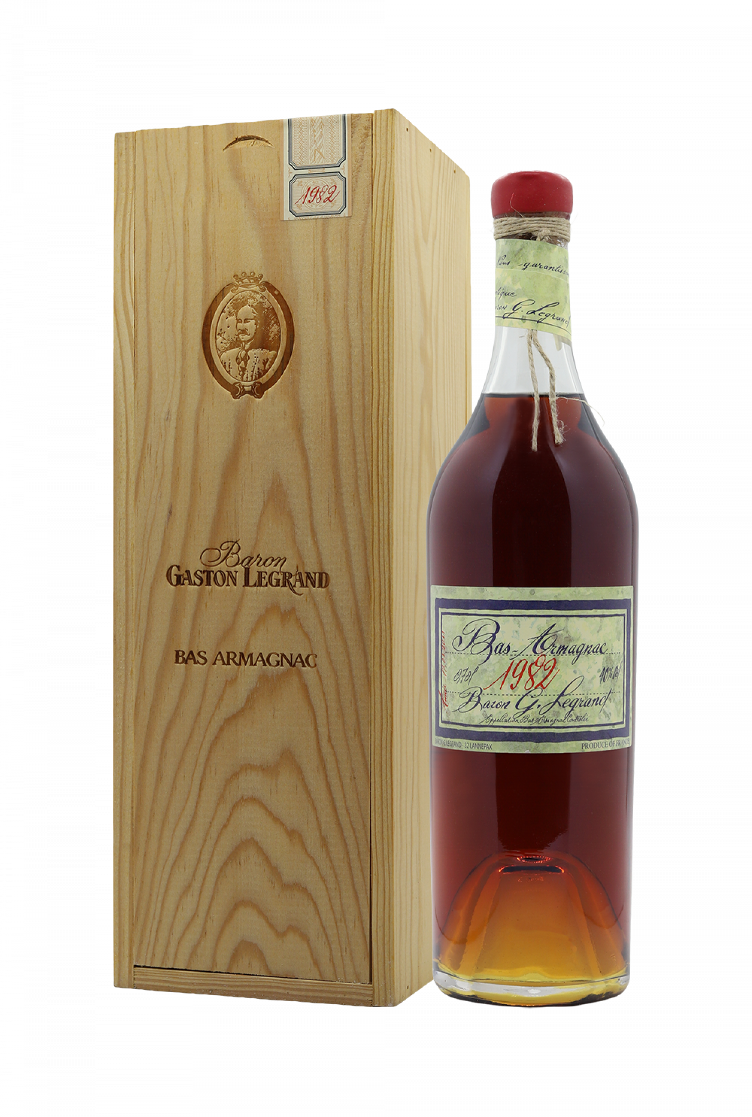1982 Baron Gaston Legrand Lheraud Bas Armagnac 利豪雅馬邑