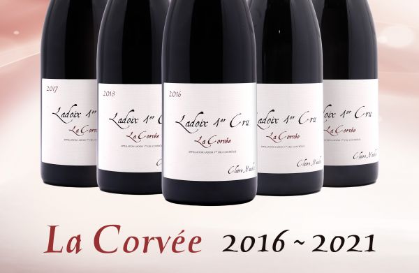 優雅中蘊藏的力量：歷史印記與風土的交響曲Claire Naudin Ladoix 1er Cru La Corvée 2016～2021